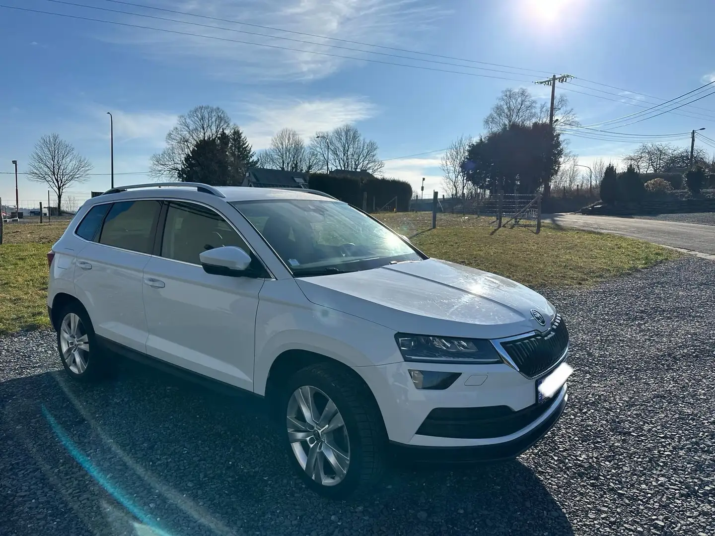 Skoda Karoq Karoq 1.6 CR TDi SCR Ambition DSG Blanc - 1