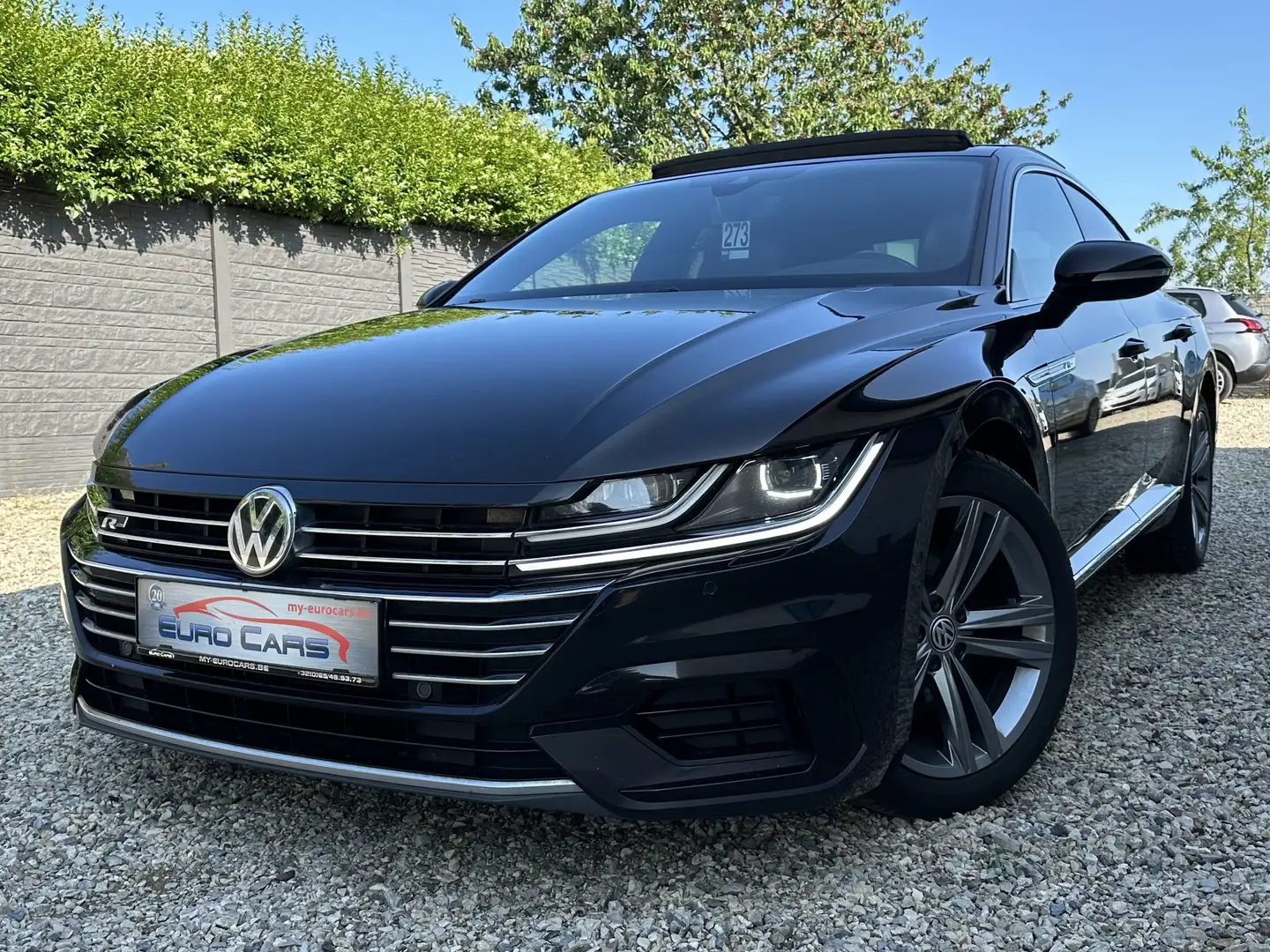 Volkswagen Arteon 2.0 TDi SCR R-Line DSG FULL/CUIR/XENON/TOIT/CAM Noir - 1