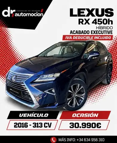 Lexus RX 450h Executive Tecno