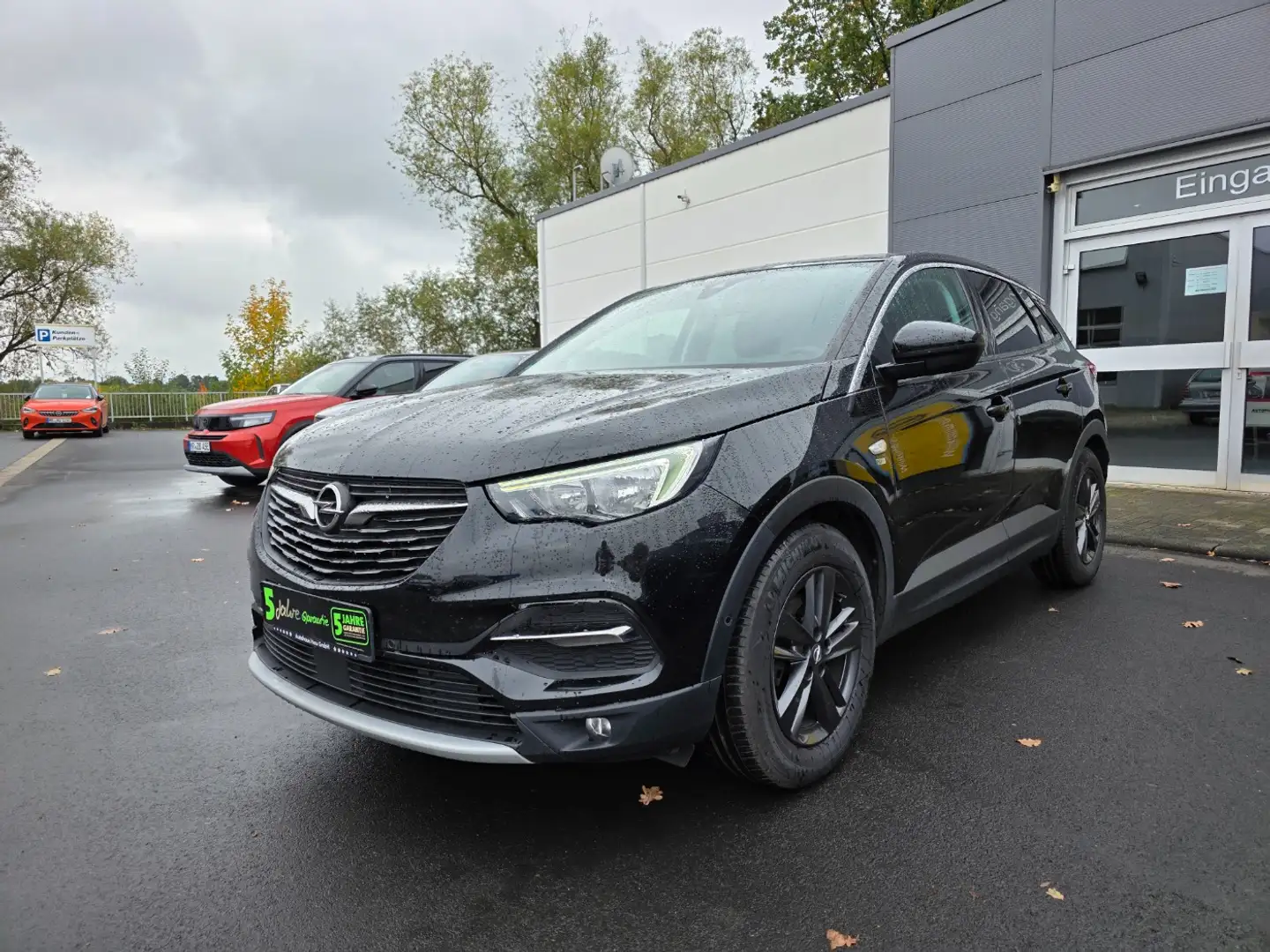 Opel Grandland 120 Jahre 1.2 Turbo mit AHK und Navi. Zwart - 2