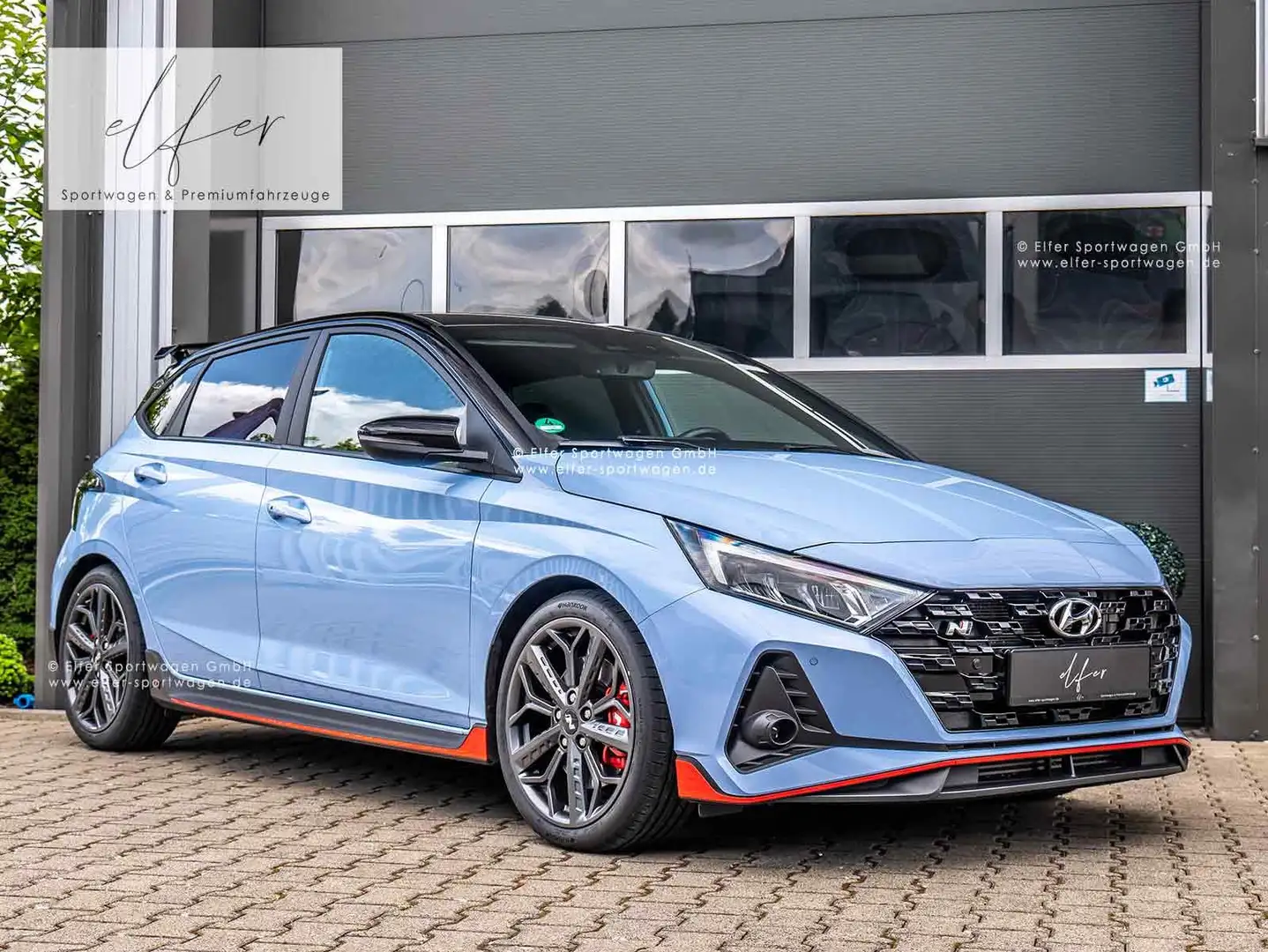 Hyundai i20 N Performance *BOSE*KLAPPE*1.Hd.*8-FACH* Blau - 1