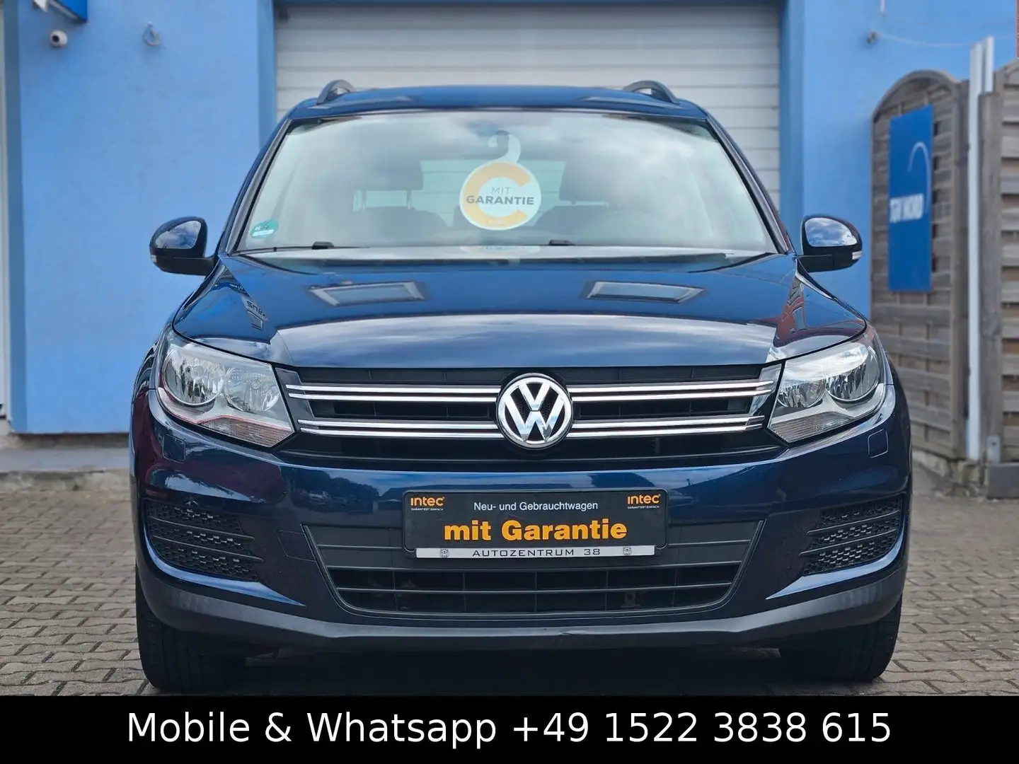 Volkswagen Tiguan Trend & Fun BMT Standheizung 2.Hand PDC Blau - 2