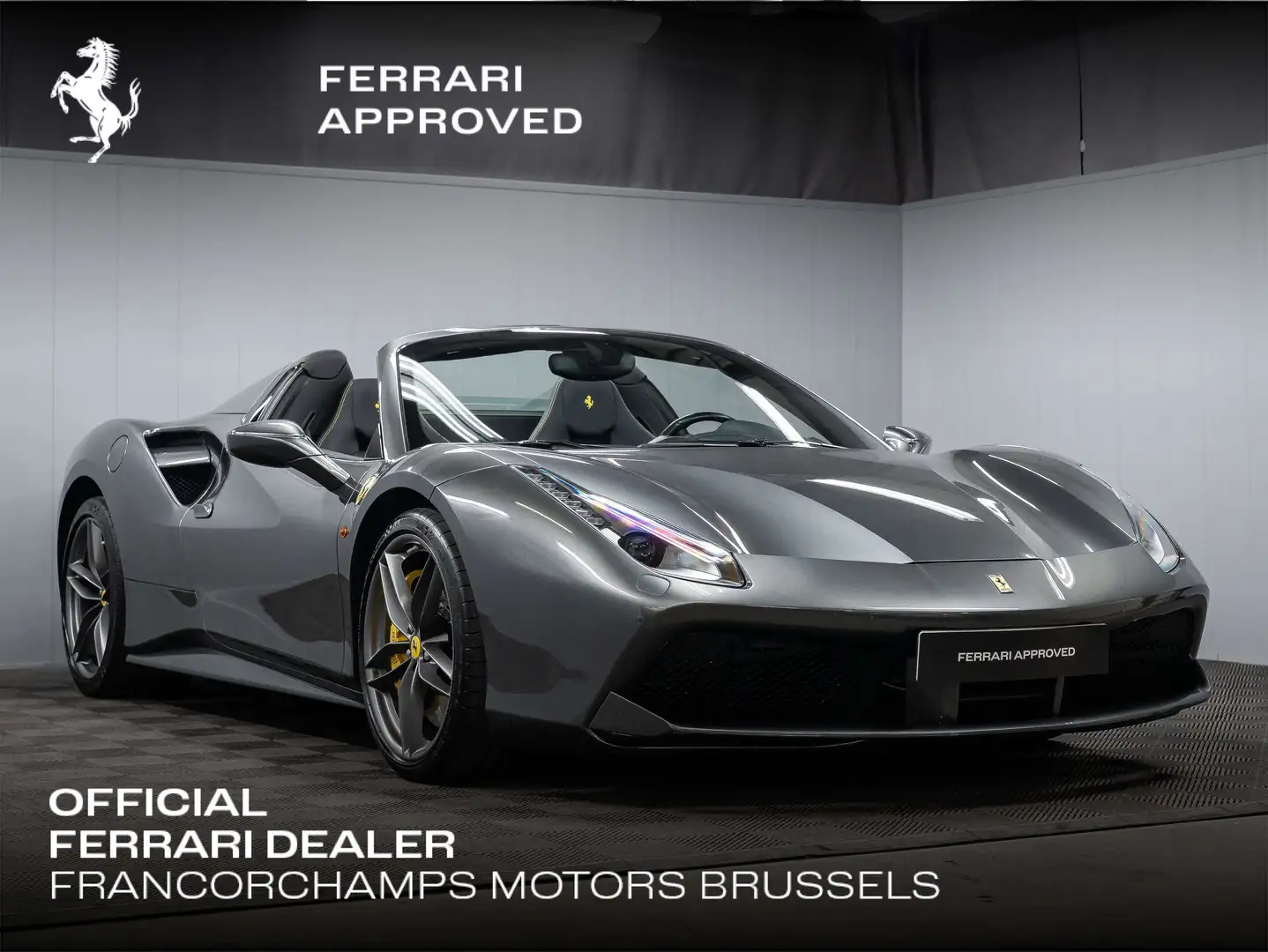 Ferrari 488 Spider Gris - 1
