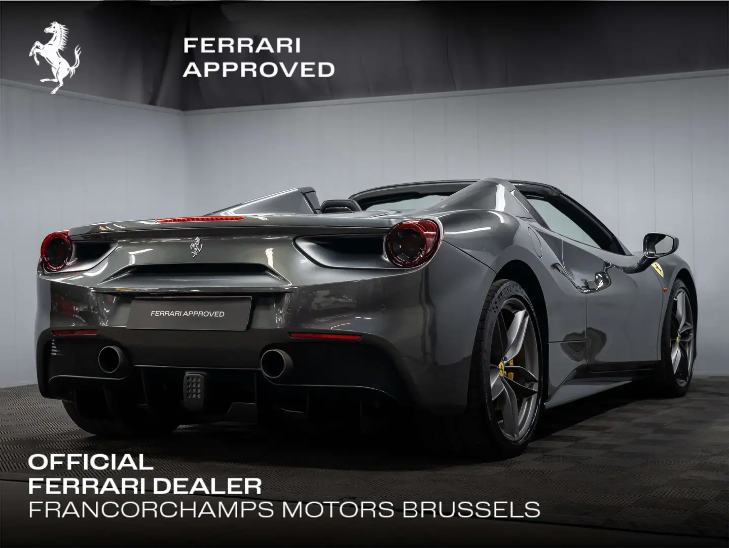 Ferrari 488 Spider Gris - 2