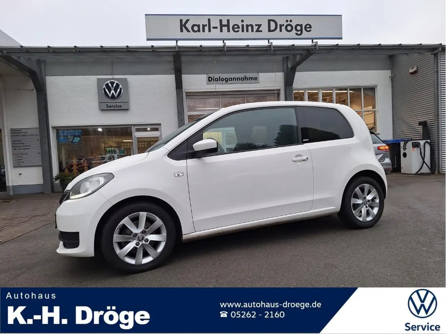 Skoda Citigo Ambition 1.0 Clever Soundsystem Sunset Weiß - 1