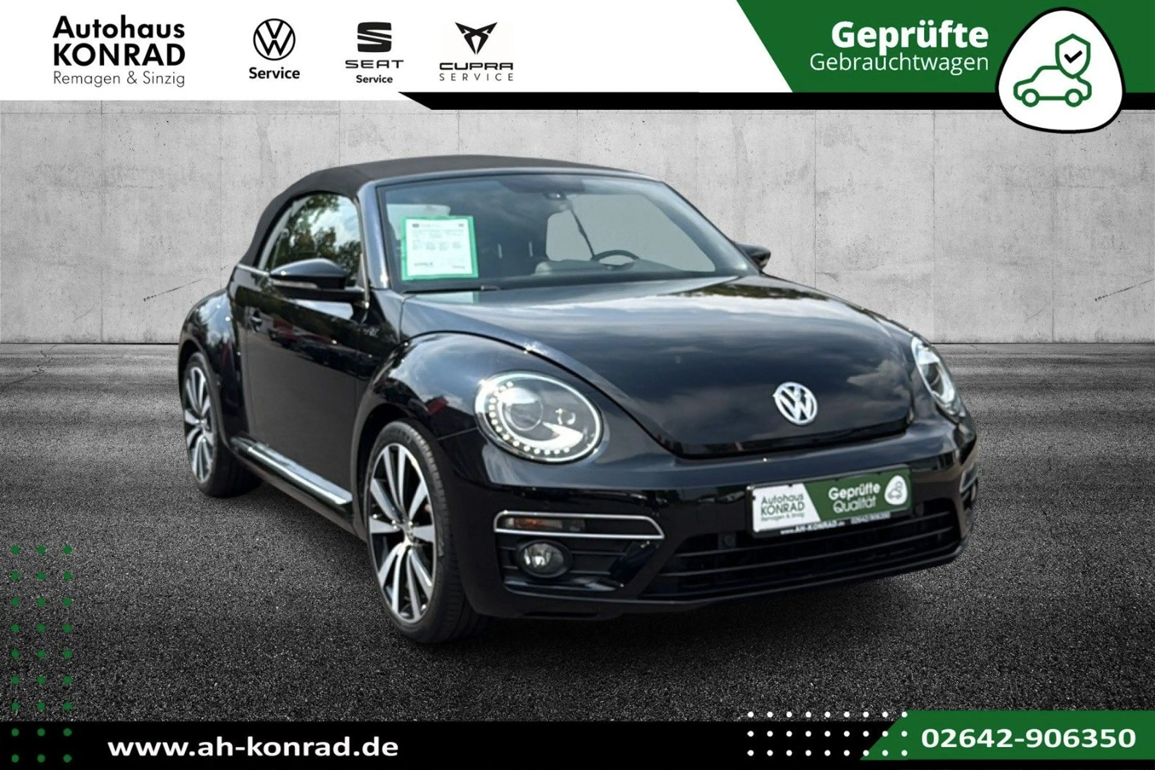 Volkswagen Beetle Cabriolet Sport 1.4 TSI DSG*R-LINE*FENDER — photo 2