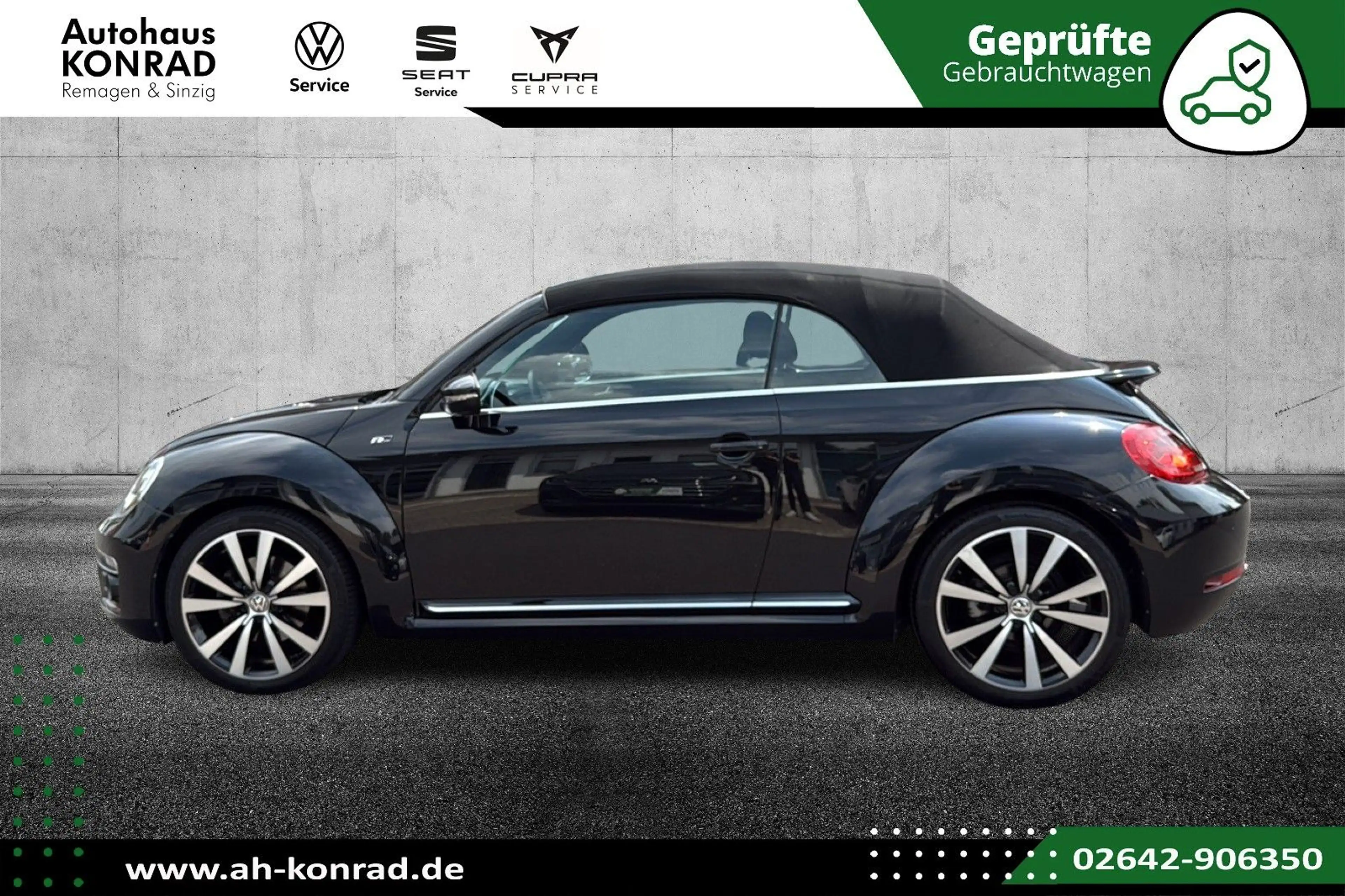 Volkswagen Beetle Cabriolet Sport 1.4 TSI DSG*R-LINE*FENDER — photo 3
