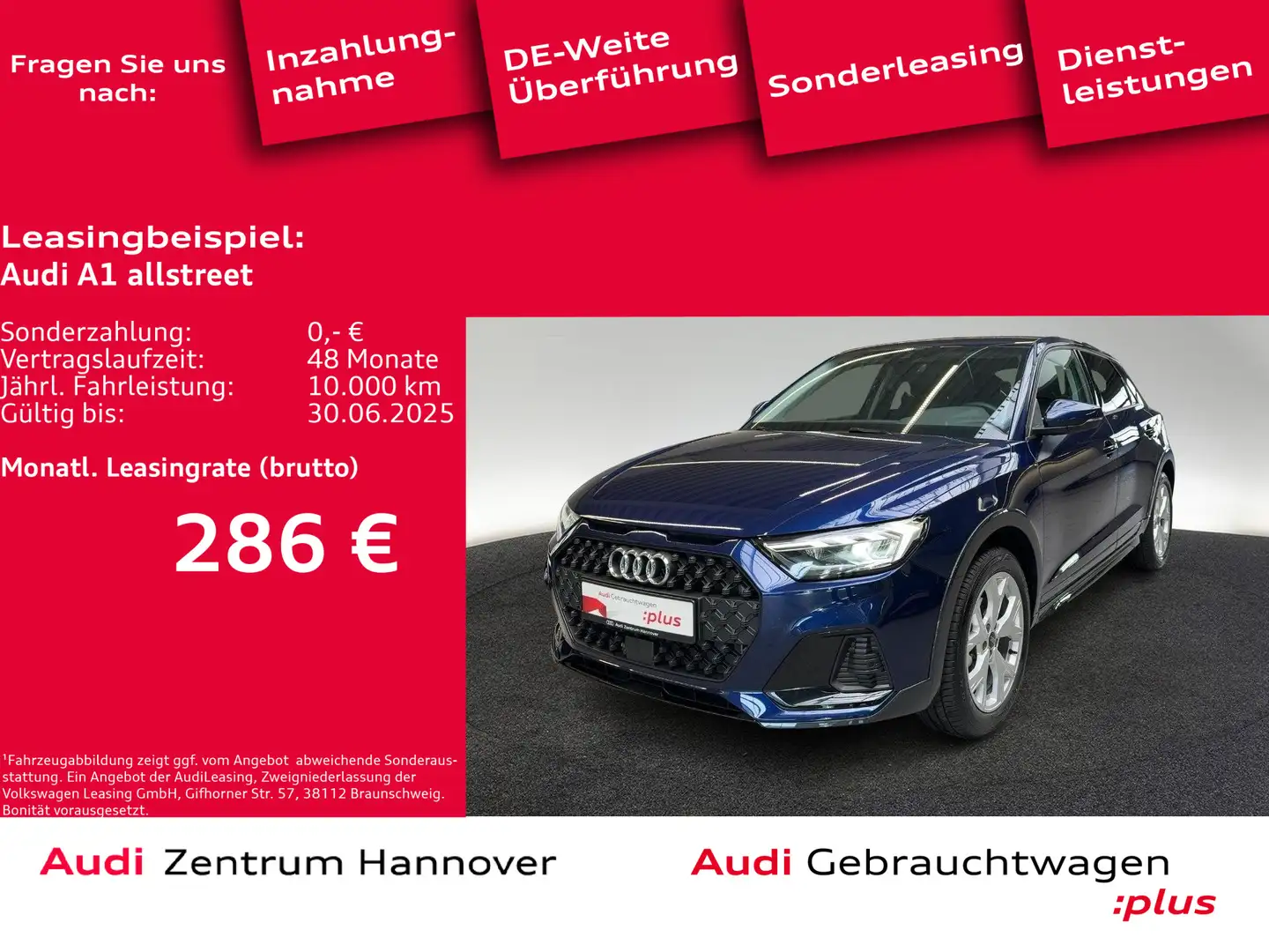 Audi A1 35 TFSI ACC LED virtual Navi Keyles Blau - 1