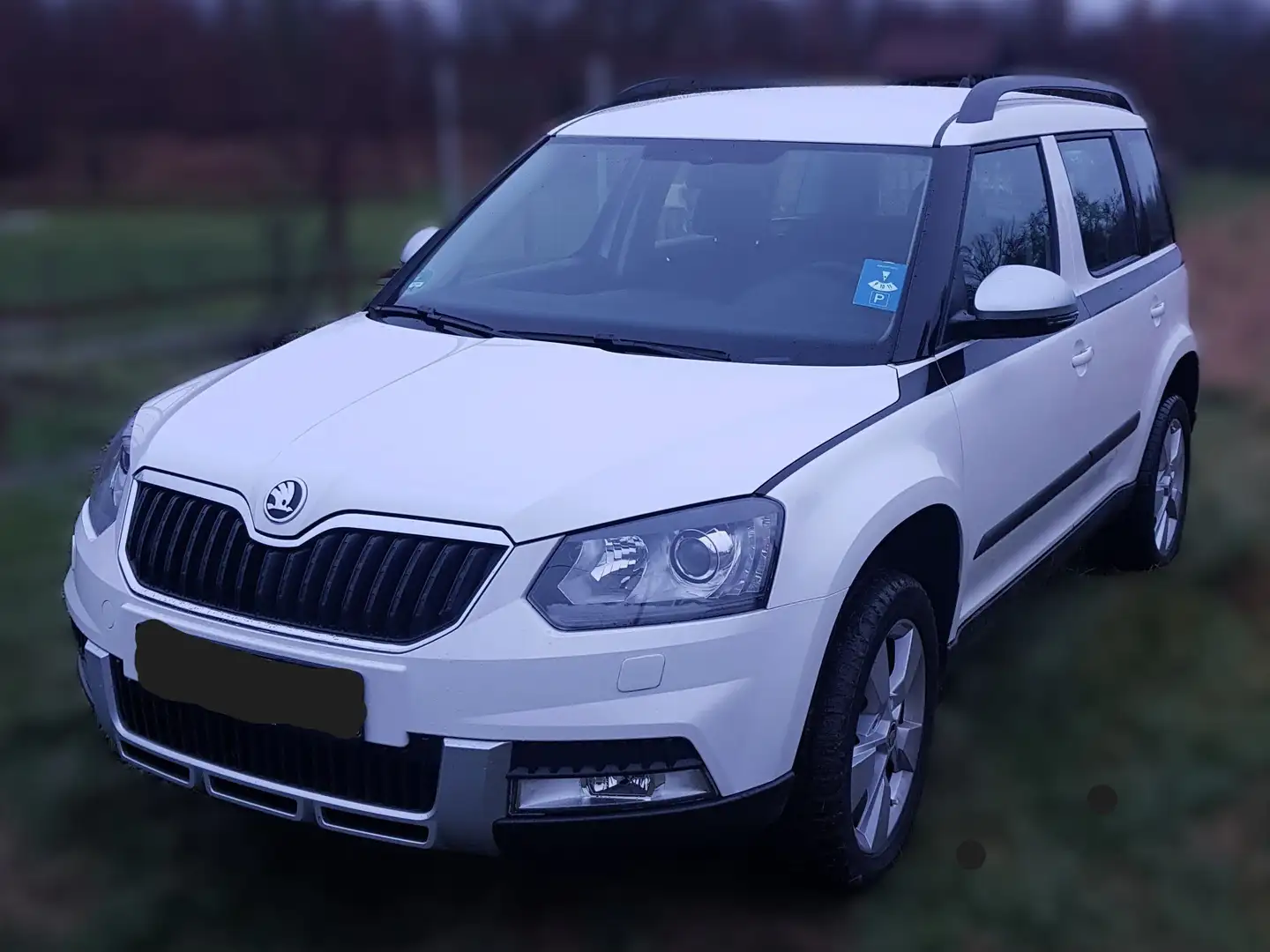 Skoda Yeti Outdoor 1.4 TSI DSG Elegance  5J Reparaturvers.! Blanc - 1