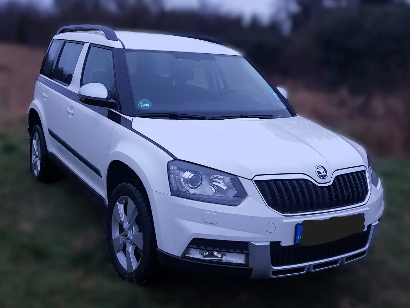 Skoda Yeti Outdoor 1.4 TSI DSG Elegance  5J Reparaturvers.! Blanc - 2