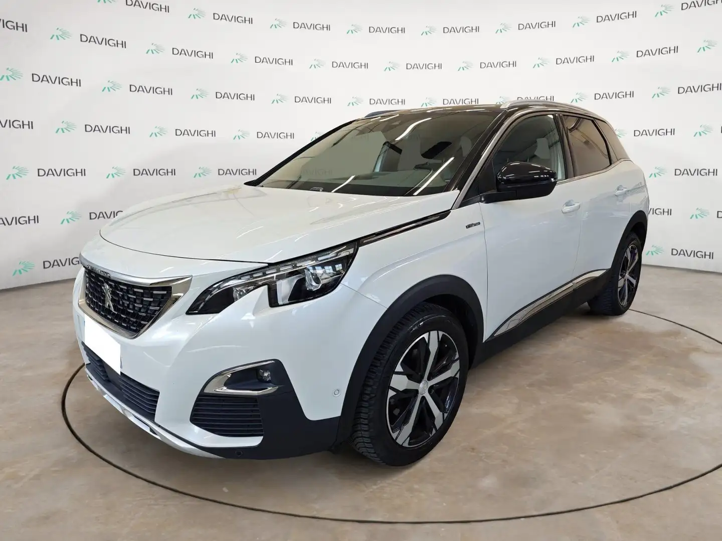 Peugeot 3008 BlueHDi 130 EAT8 S&S GT Line Bianco - 1