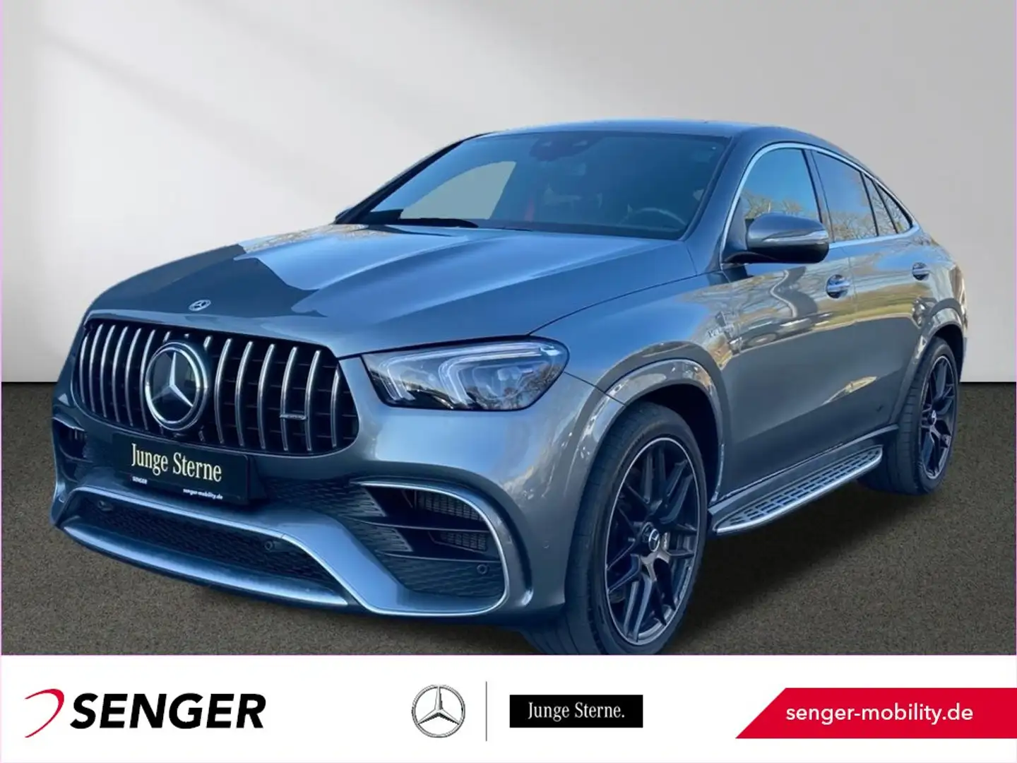 Mercedes-Benz GLE 63 AMG 4M+ Coupé Perf.-Abgasanlage AHK 360°K Gri - 1