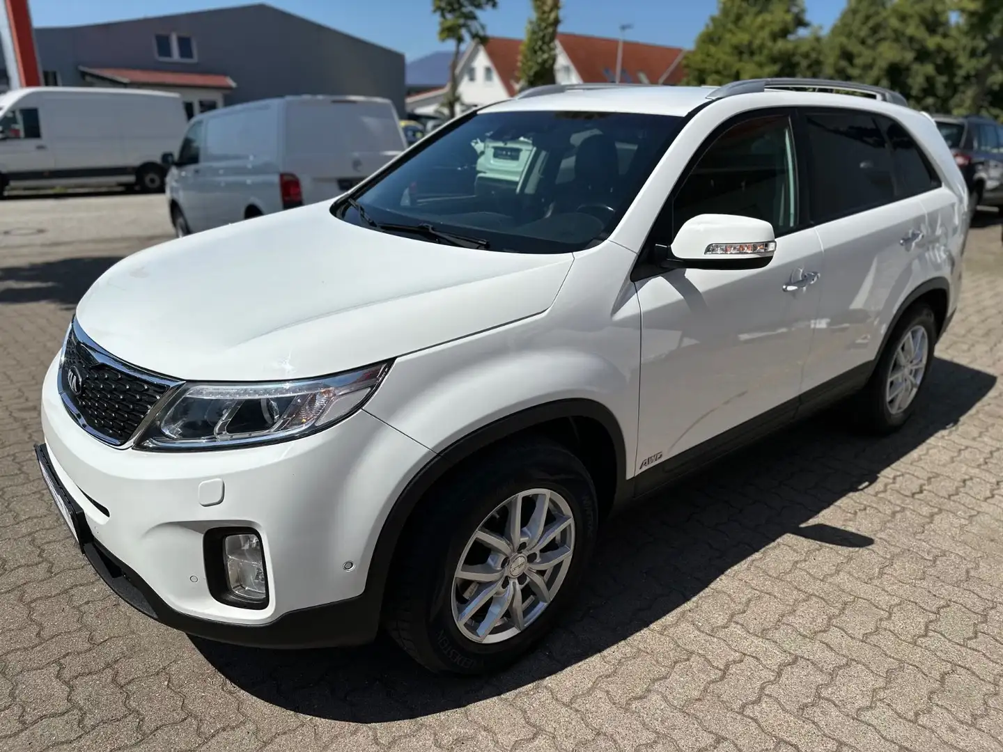 Kia Sorento Spirit 4WD/NAVI/SHZ/TEMP/AHK/KAM/S+W Blanc - 2