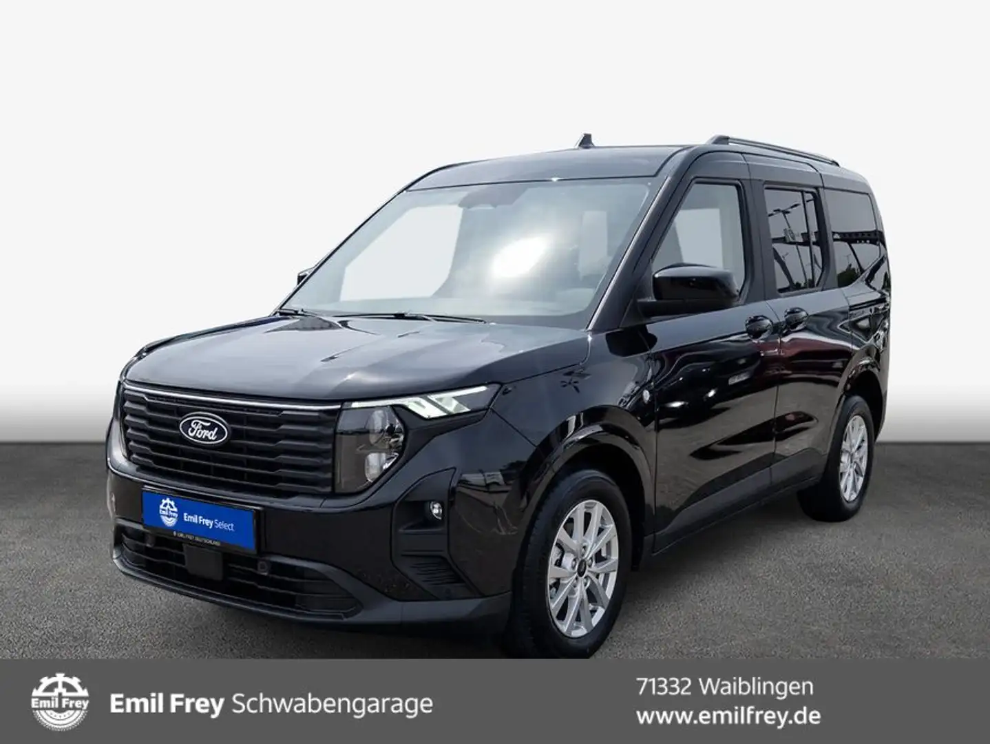 Ford Tourneo Courier 1.0 EcoBoost Aut. TITANIUM 92 kW, Noir - 1