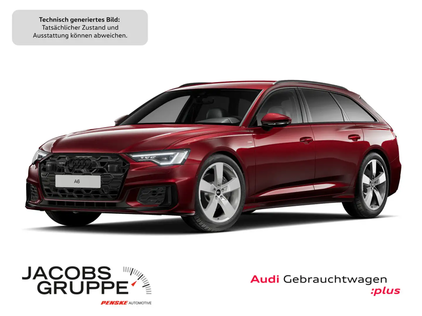 Audi A6 Avant 45 TDI quattro S line B&O*Matrix*AHK * Schwarz - 1