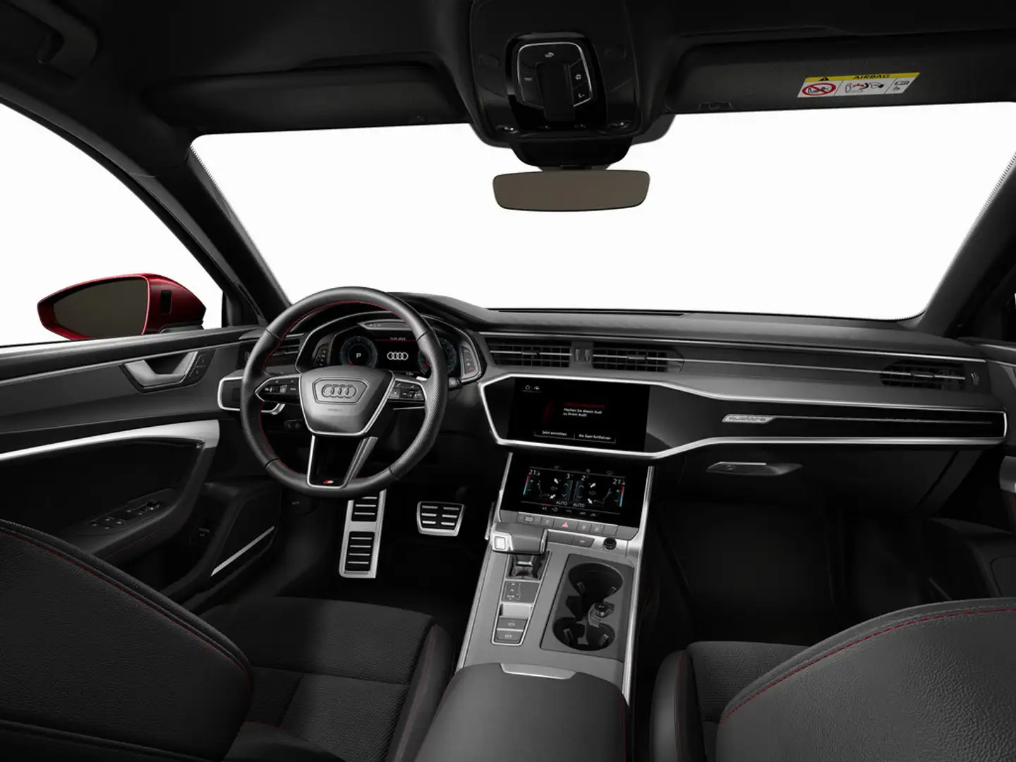 Audi A6 Avant 45 TDI quattro S line B&O*Matrix*AHK * Schwarz - 2