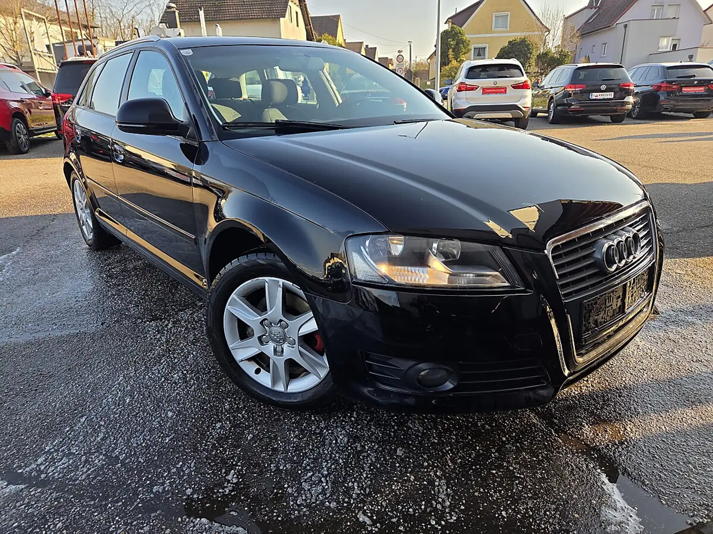 Audi A3 SB Attraction 1,9 TDI DPF Schwarz - 1