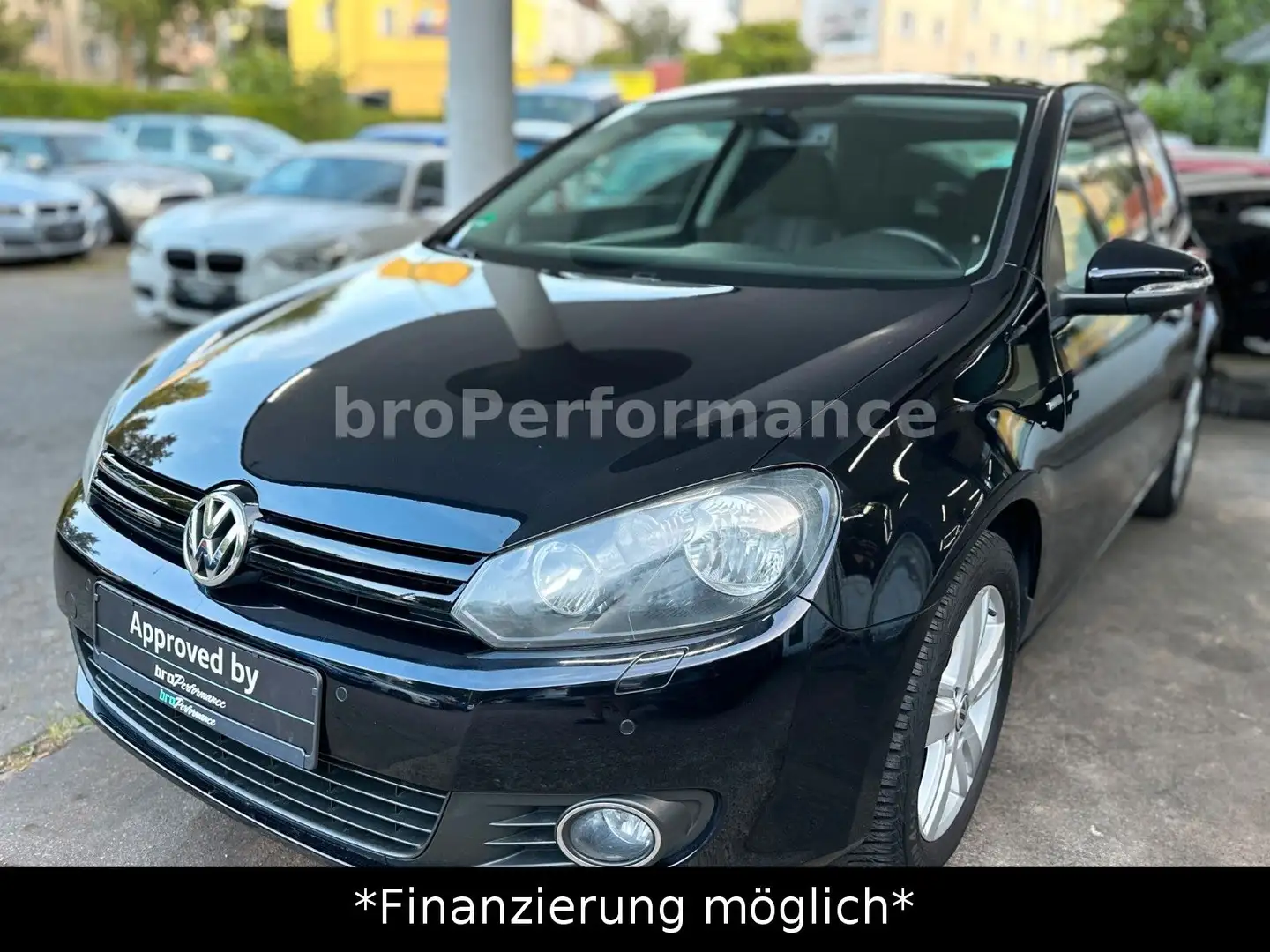 Volkswagen Golf VI 1.2 TSI Match *Voll Scheckheftgepflegt* Schwarz - 1