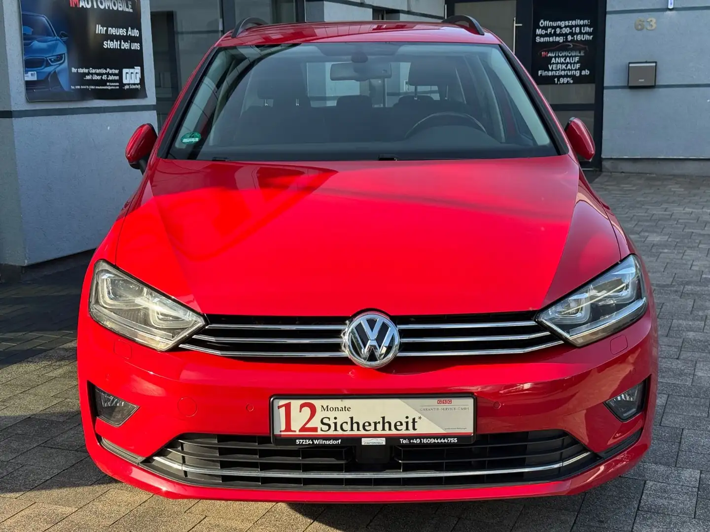 Volkswagen Golf Sportsvan 1.4 VII Lounge Automatik*Bi-Xenon Rosso - 2