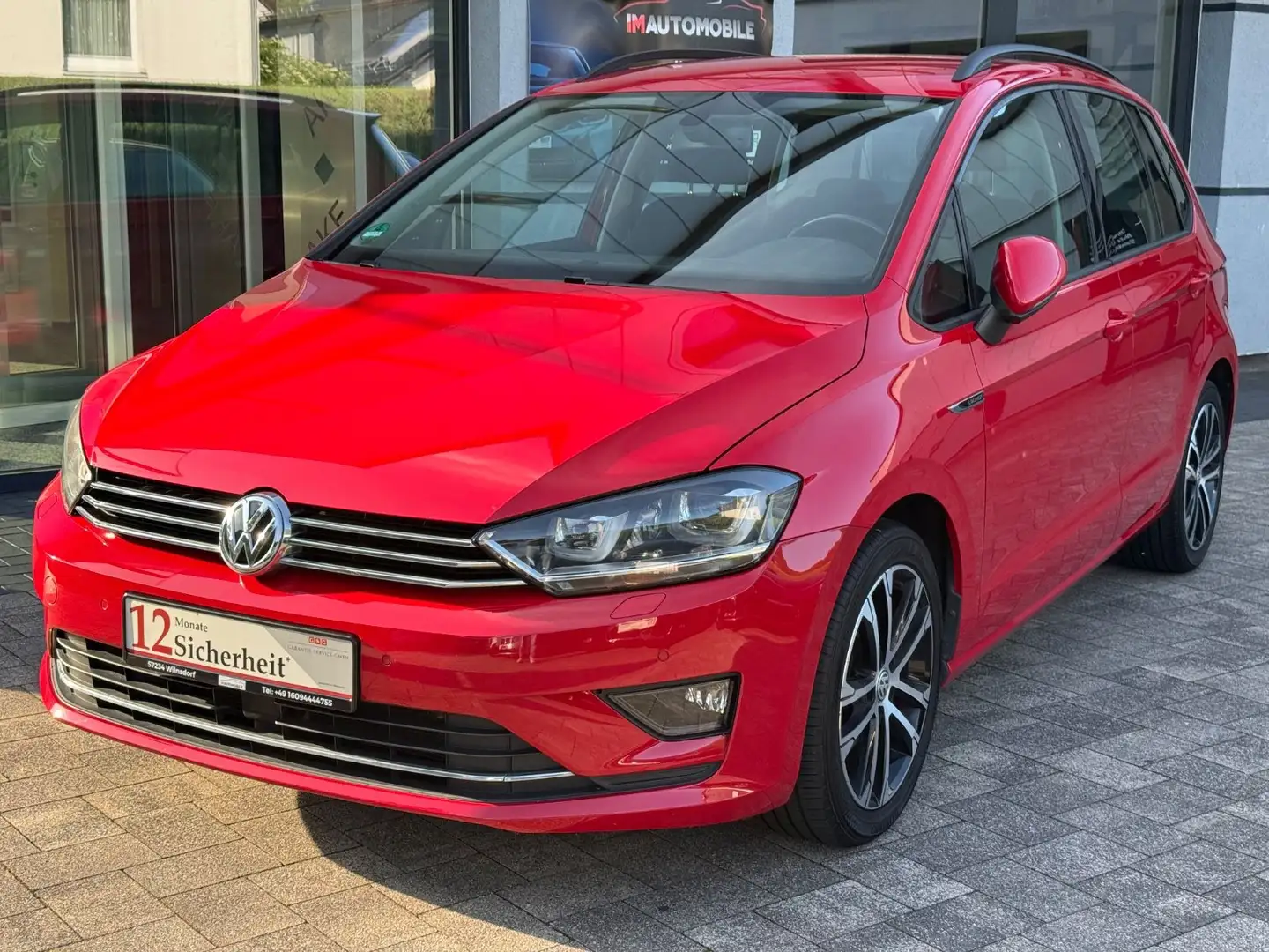 Volkswagen Golf Sportsvan 1.4 VII Lounge Automatik*Bi-Xenon Rosso - 1
