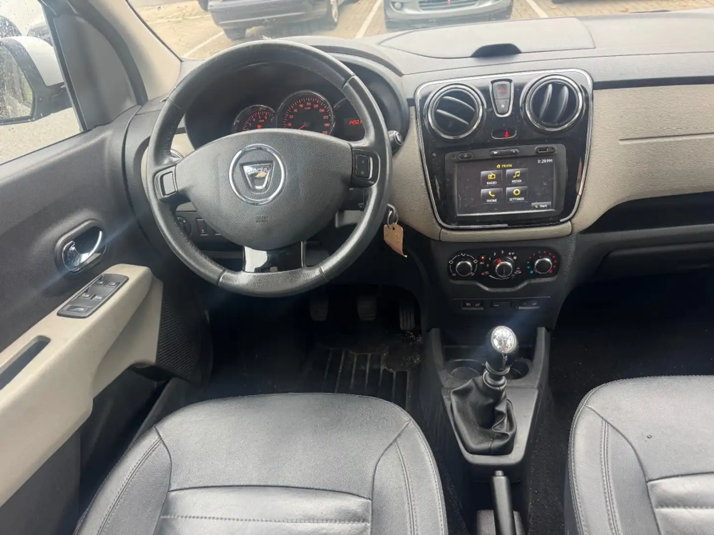 Dacia Lodgy 1.5 dCi Blackline 7p. leer airco rijdt goed PDC AP Grau - 2