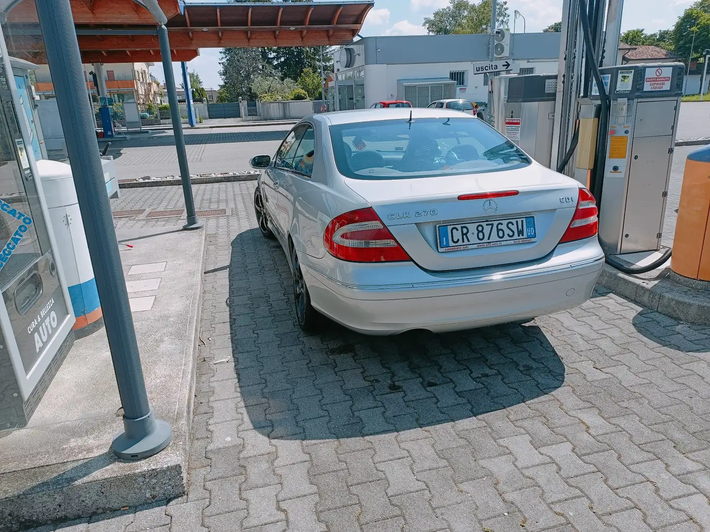 Mercedes-Benz CLK 270 Coupe cdi Avantgarde c/pelle Argintiu - 2