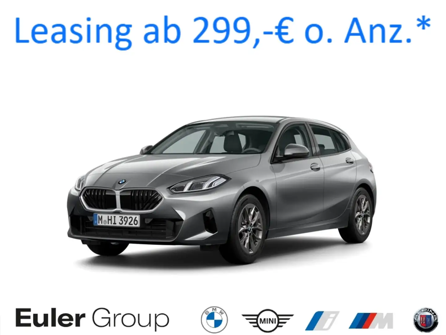 BMW 120 F70 adLED 17'' SHZ Navi Klimaaut ParkAss DrivAss K Grau - 1