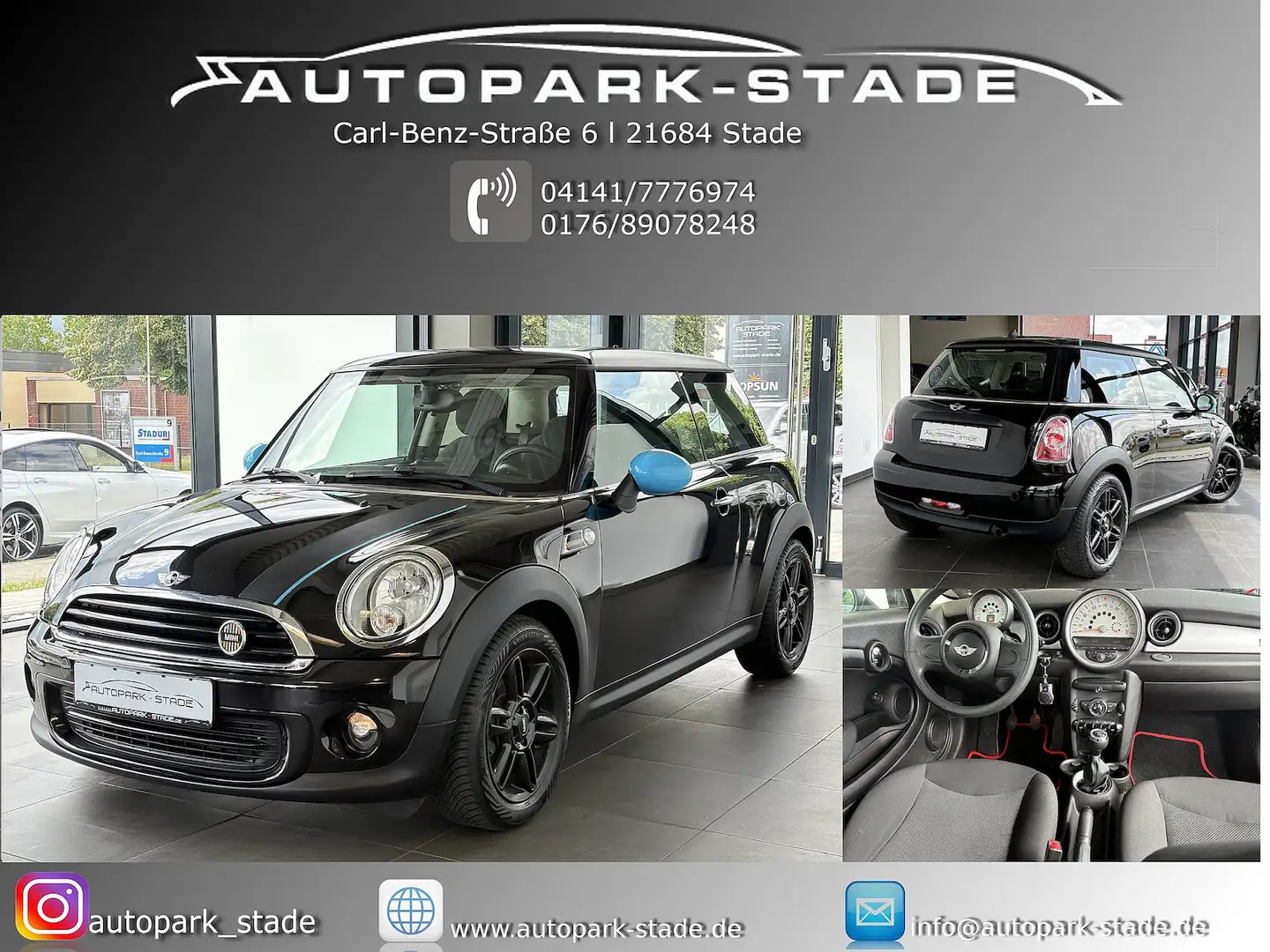 MINI One 1.6 Klima 6-Gang Sitzhzg. Schwarz - 1