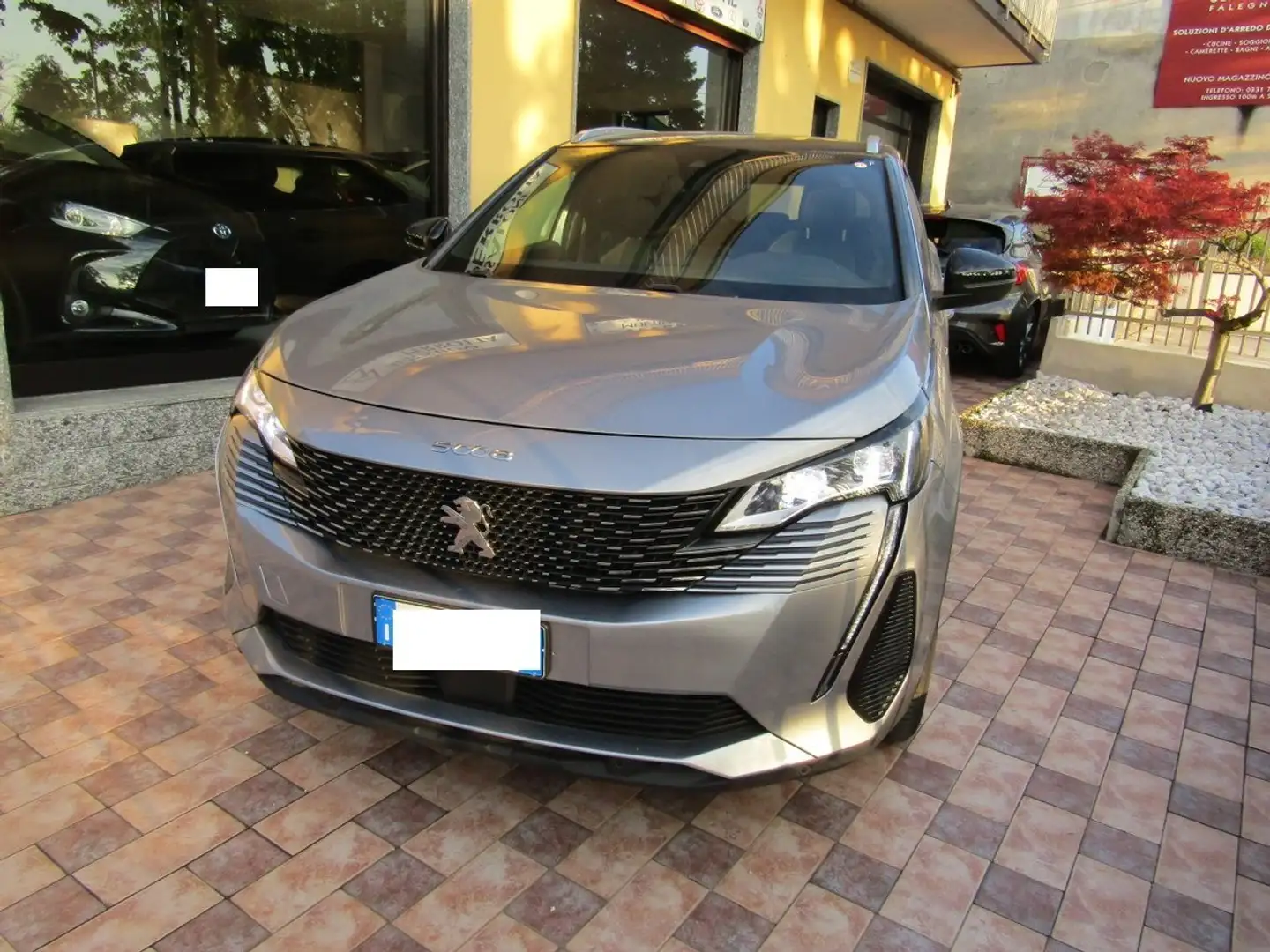 Peugeot 5008 1.5 bluehdi GT Pack EAT8 7 POSTI Grigio - 1