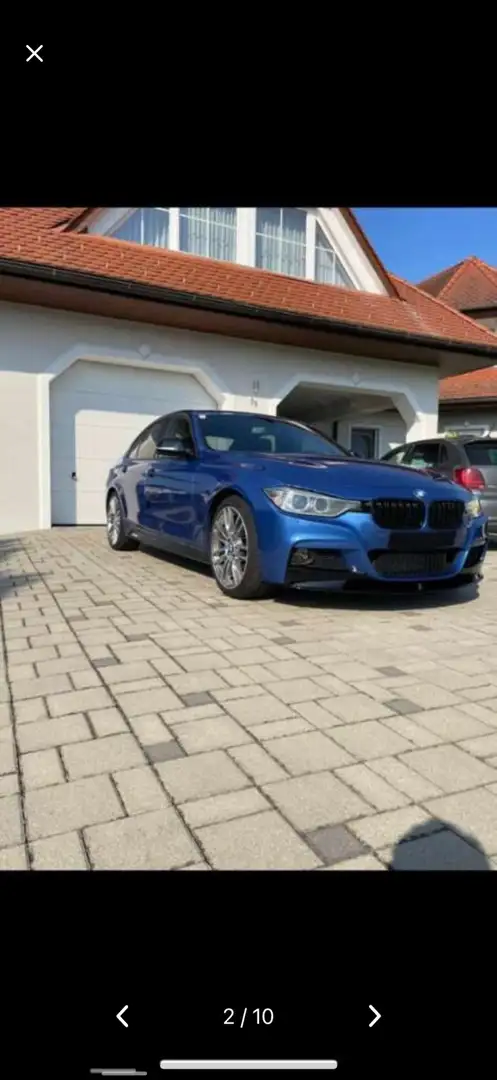 BMW 318 318d M-Paket 2.0 Diesel Blau - 2