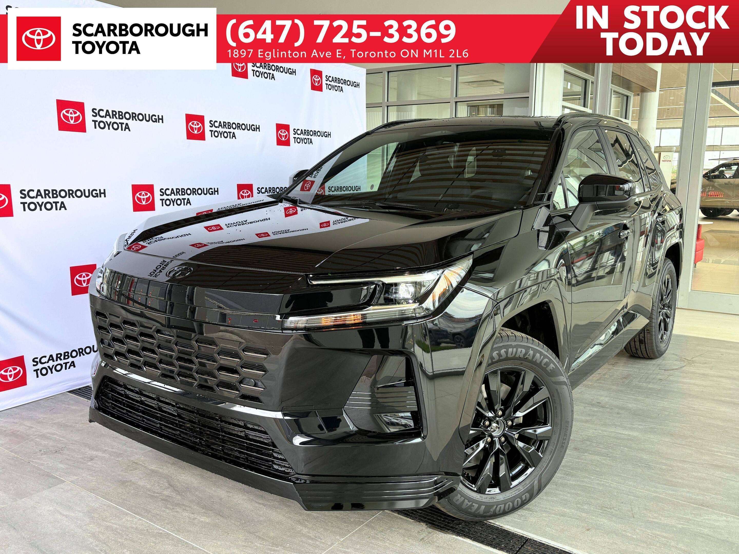 Black 2026 Toyota RAV4 Plug-in Hybrid SUV / Crossover  Automatic