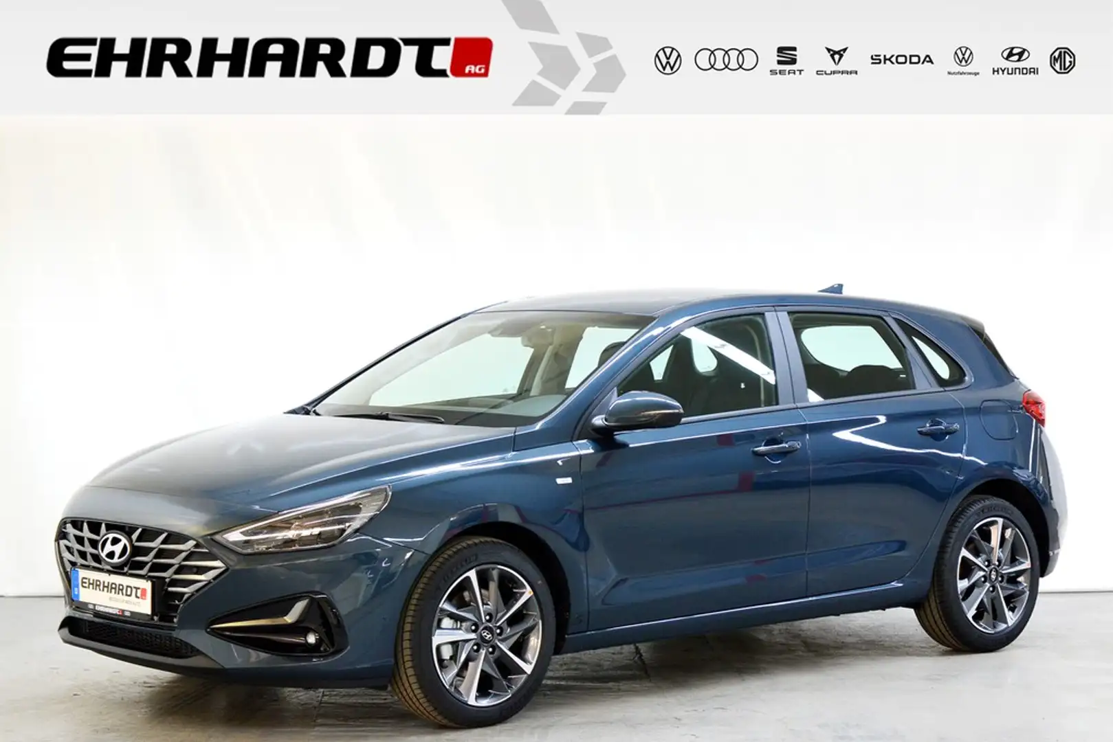 Hyundai i30 FL 1.5 T-GDI (48V) 7-DCT TREND LED-KOMFORT-Pake... Bleu - 1