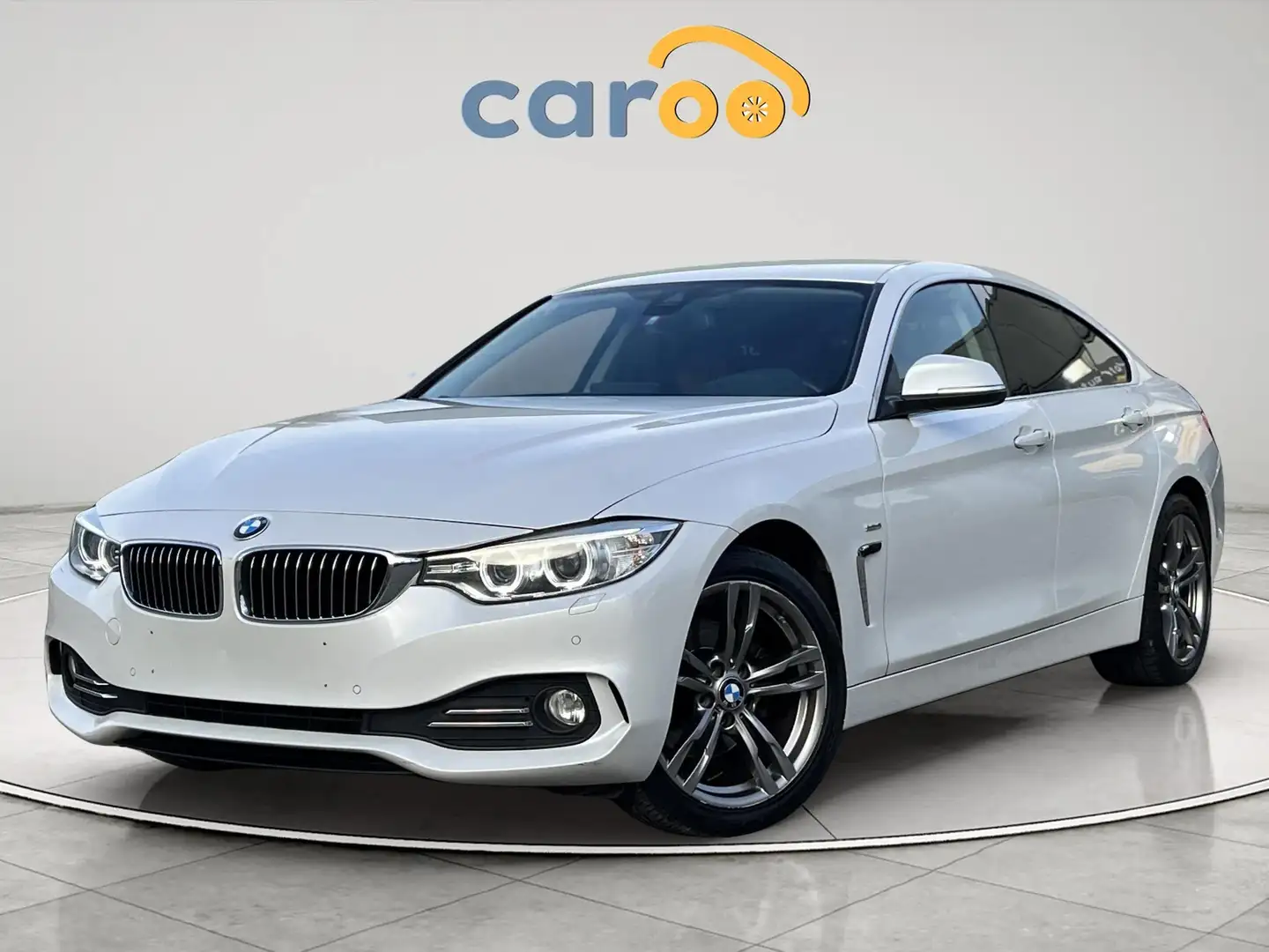 BMW 420 Gran Coupé 420 dA Blanc - 1