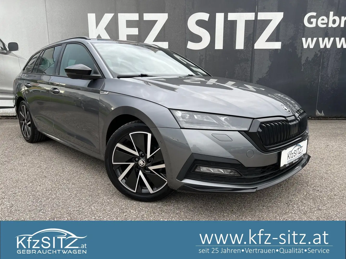 Skoda Octavia Combi 2,0 TDI Sport DSG | HUD*ACC Grau - 1