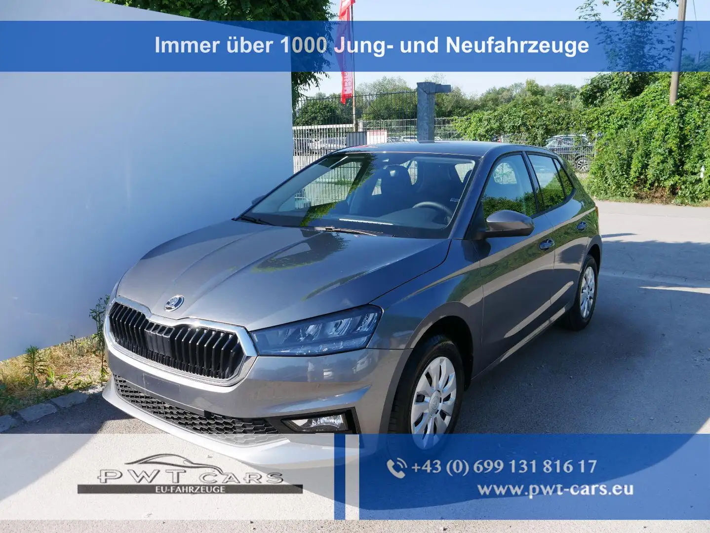 Skoda Fabia Selection 1.0 TSI *LED*PDC-HI*SMARTLINK*SHZ*BLU... Grau - 1