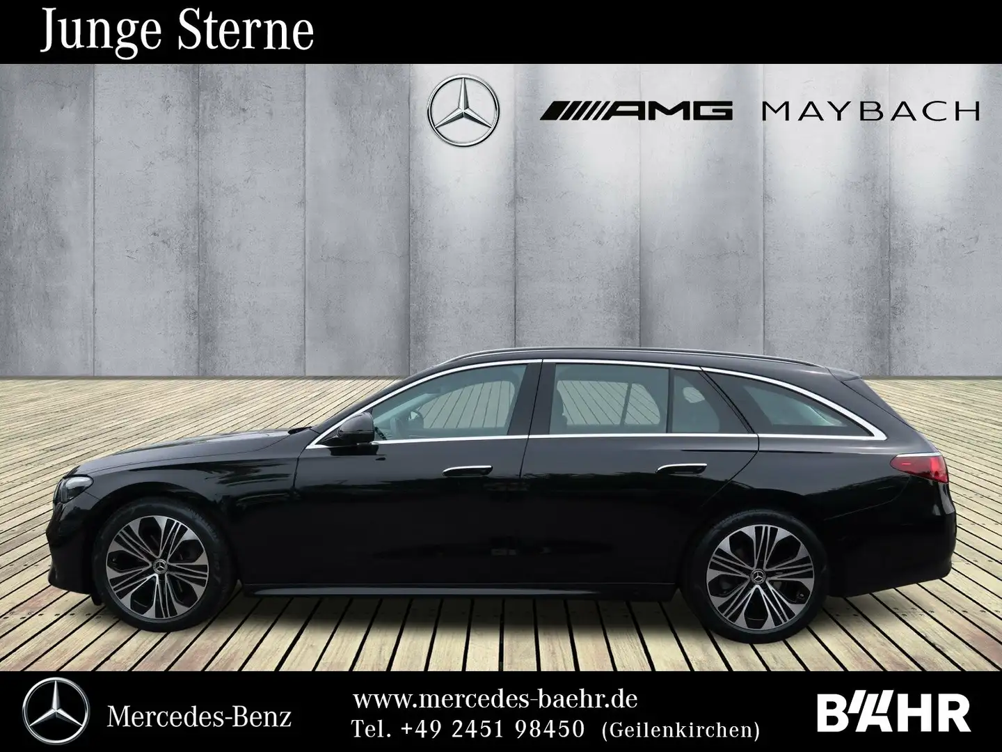 Mercedes-Benz E 220 E 220 d T Avantgarde/MBUX-Navi/LED/AHK/Pano/RFK Schwarz - 2