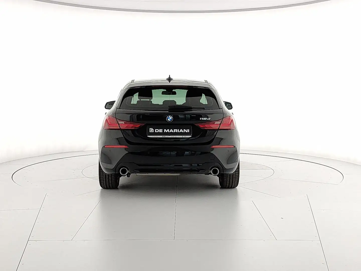 BMW 118 118d Business Advantage auto Nero - 2