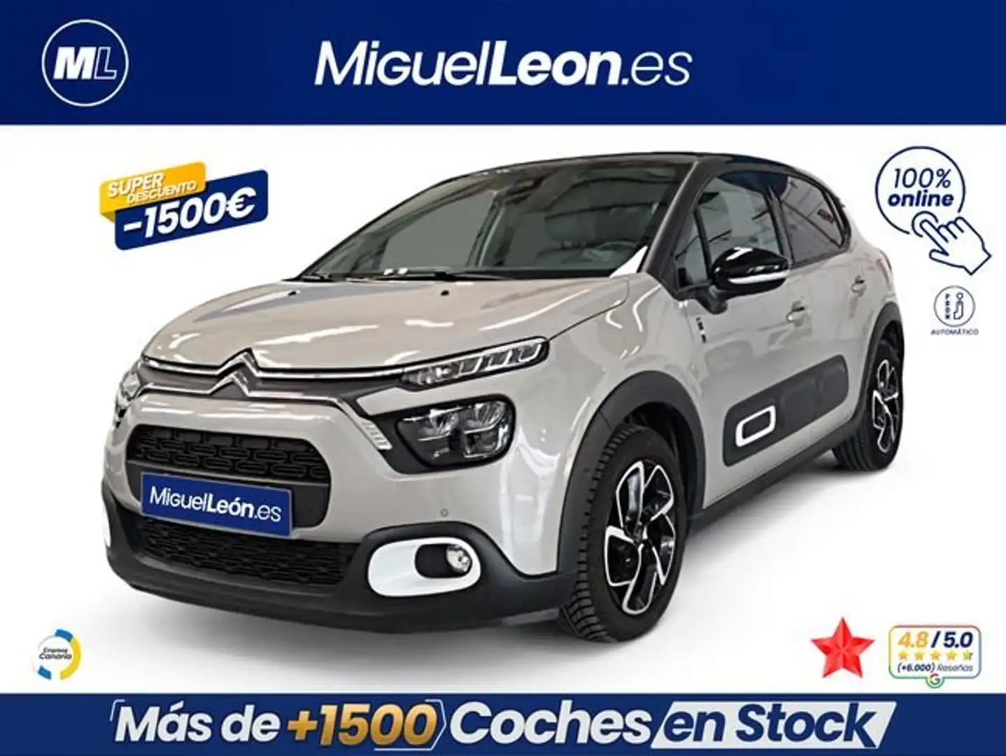 Citroen C3 1.2 PureTech S&S Shine EAT6 110 Beige - 1