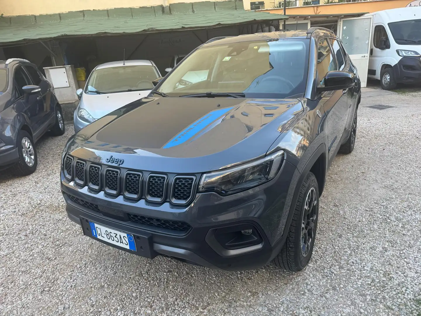 Jeep Compass Compass II 2022 1.3 turbo  Trailhawk 4xe auto Gris - 1