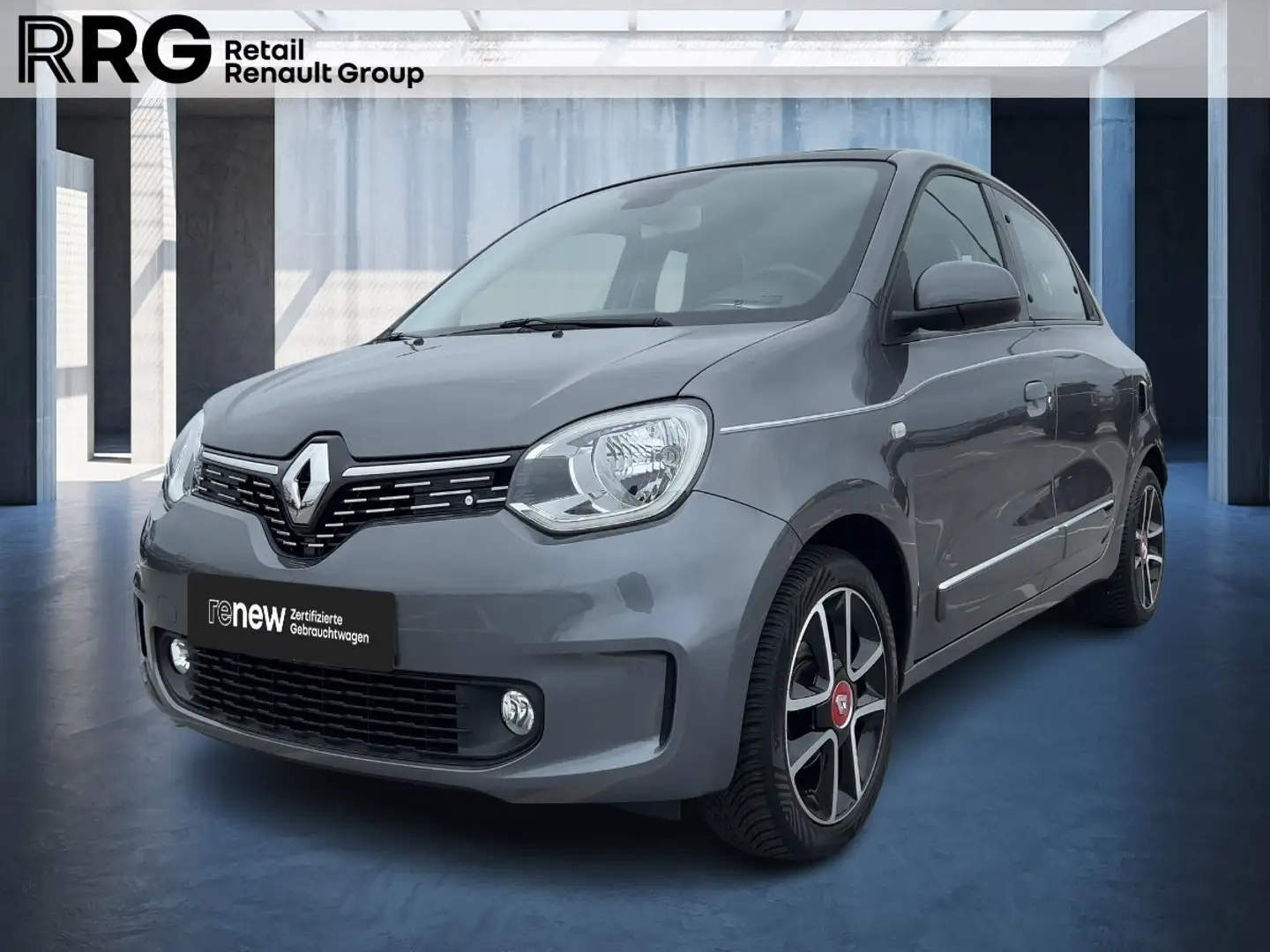Renault Twingo Intens SCe 65 Faltdach + Klima!!! Apple CarPlay BT Gris - 1