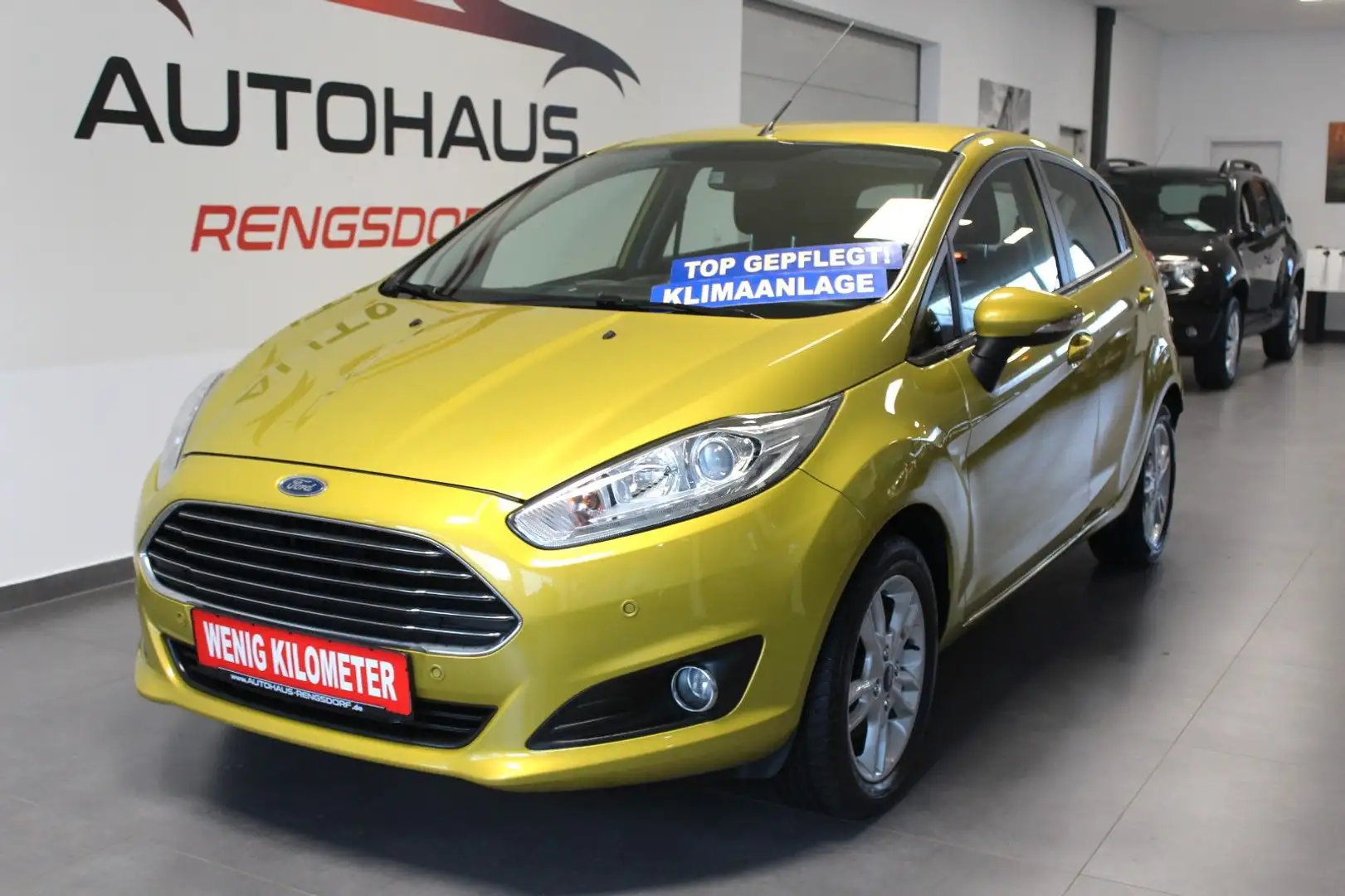 Ford Fiesta Trend 1,25 82PS Gelb - 1