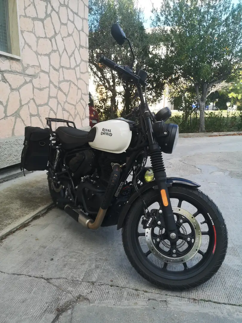 Royal Enfield HNTR350 Bianco - 1