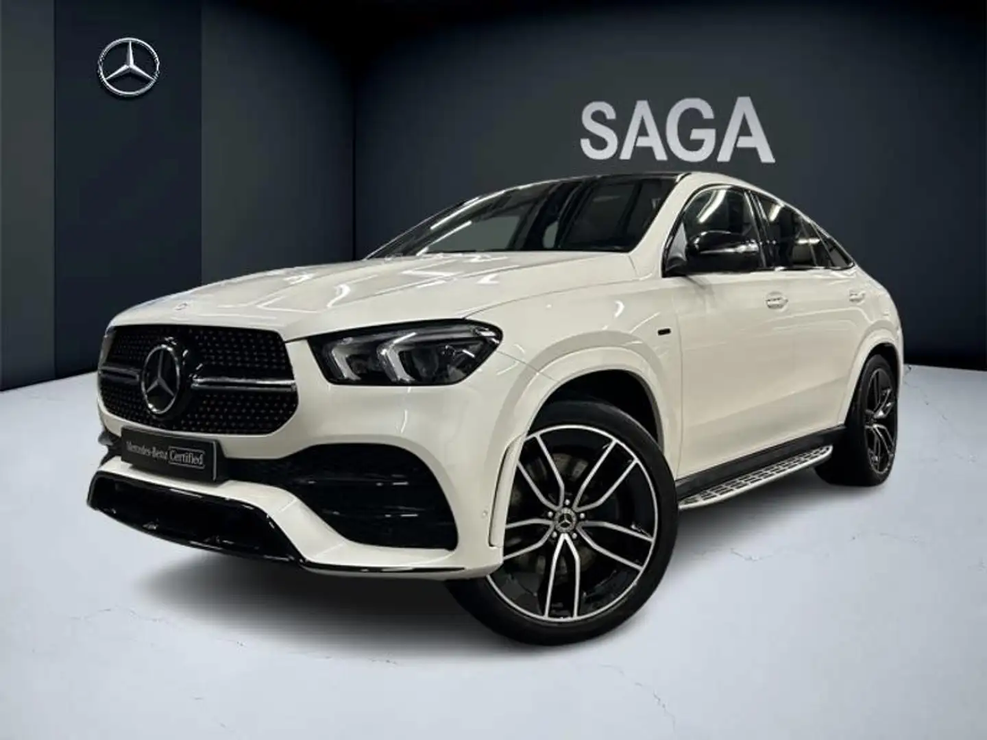 Mercedes-Benz GLE 350 de 4M Coupé AMG Airmatic Attelage Blanc - 1