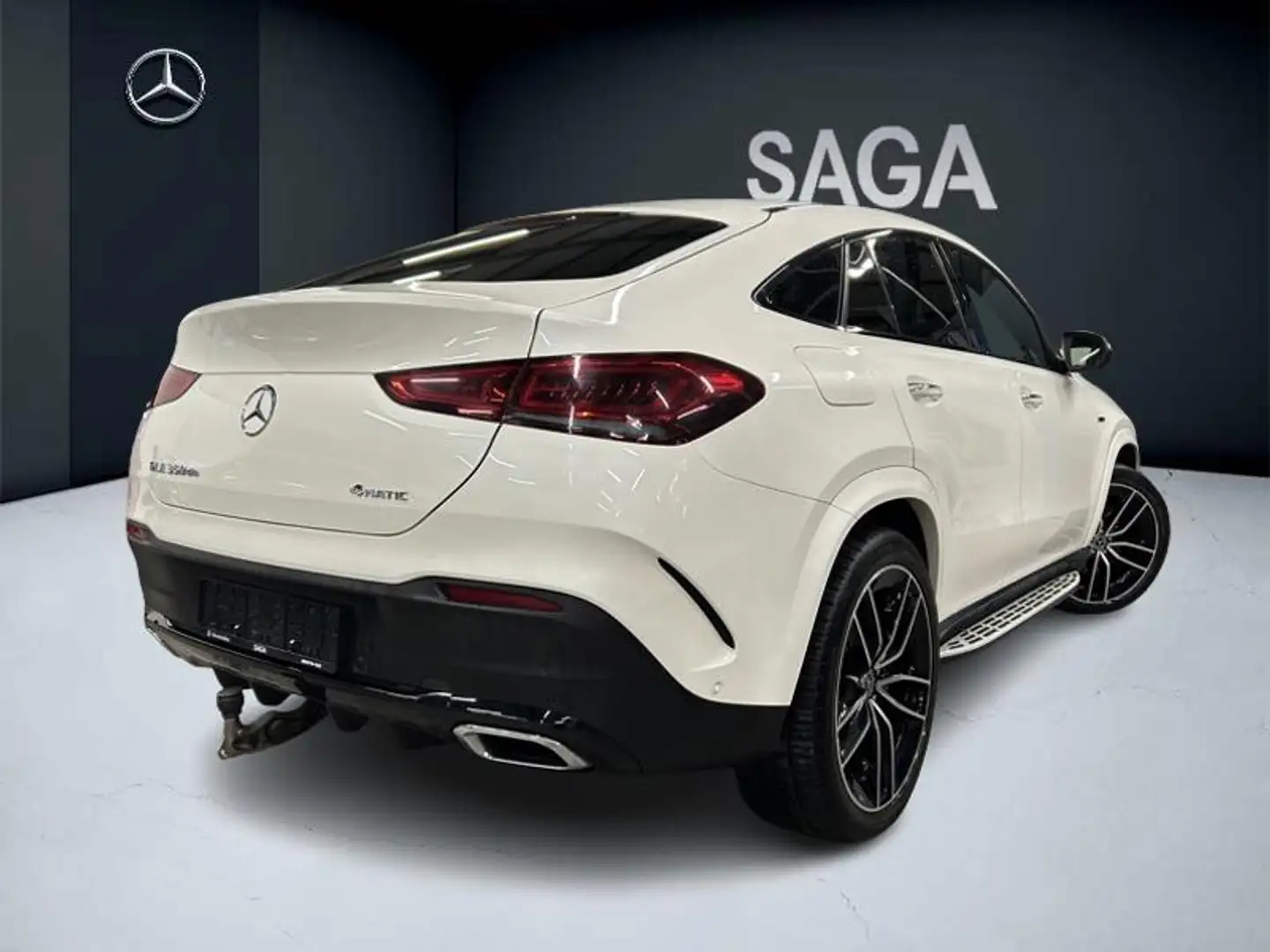 Mercedes-Benz GLE 350 de 4M Coupé AMG Airmatic Attelage Blanc - 2