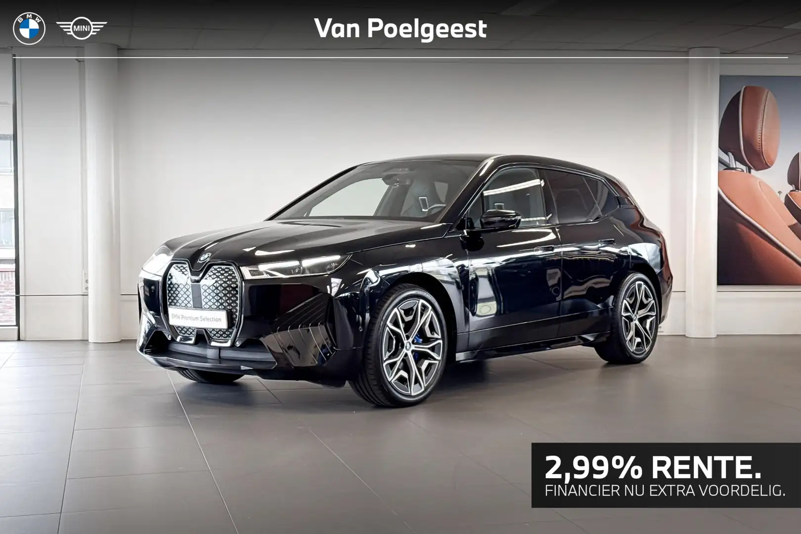 BMW iX xDrive40 Business Edition Plus 77 kWh | Harman Kar Zwart - 1
