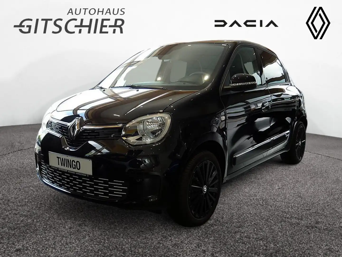 Renault Twingo Electric Techno Negro - 1