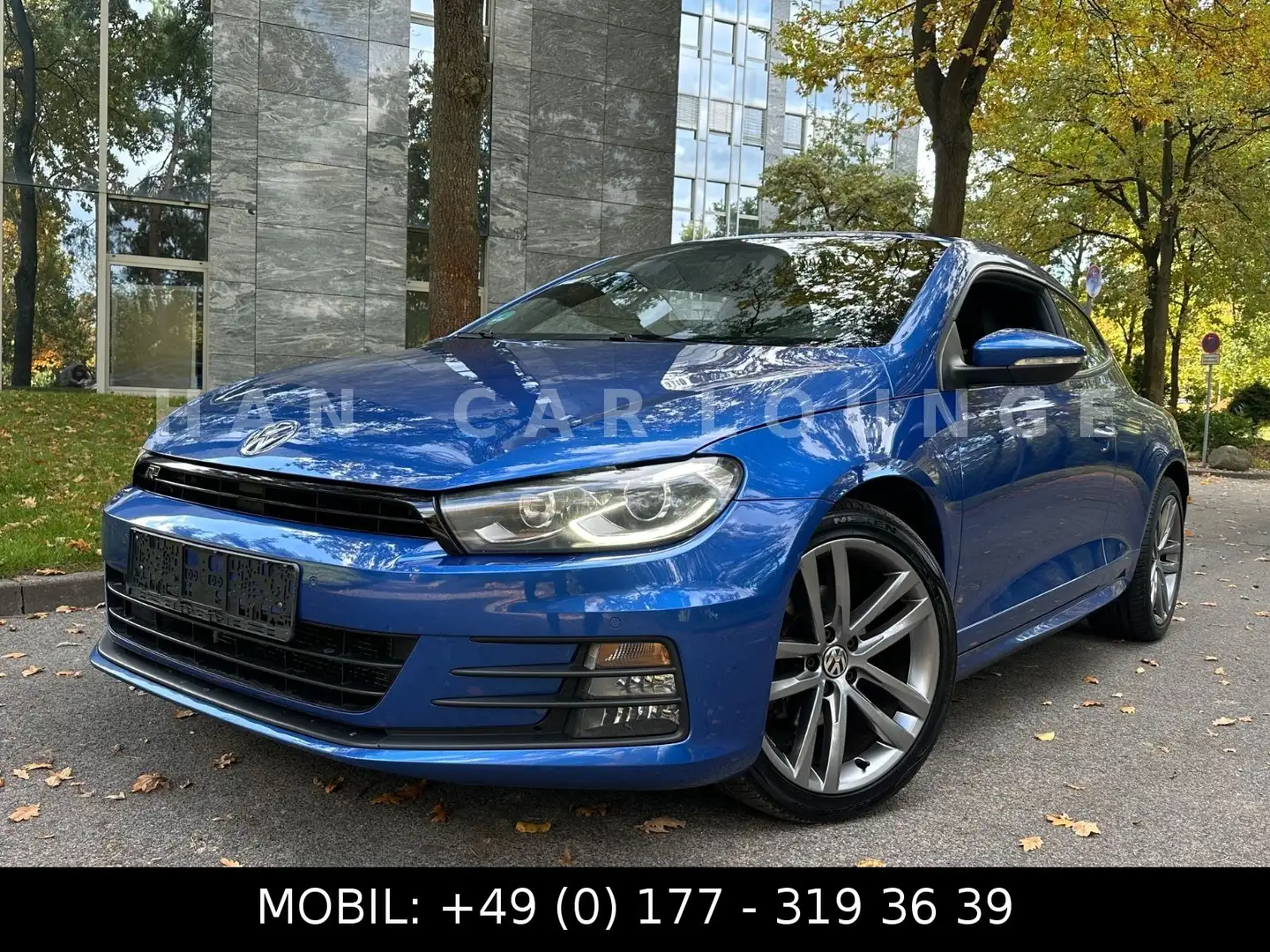 Volkswagen Scirocco 2.0 TSI*R-LINE*DSG*KAMERA*NAVI*SHZ* Blau - 2