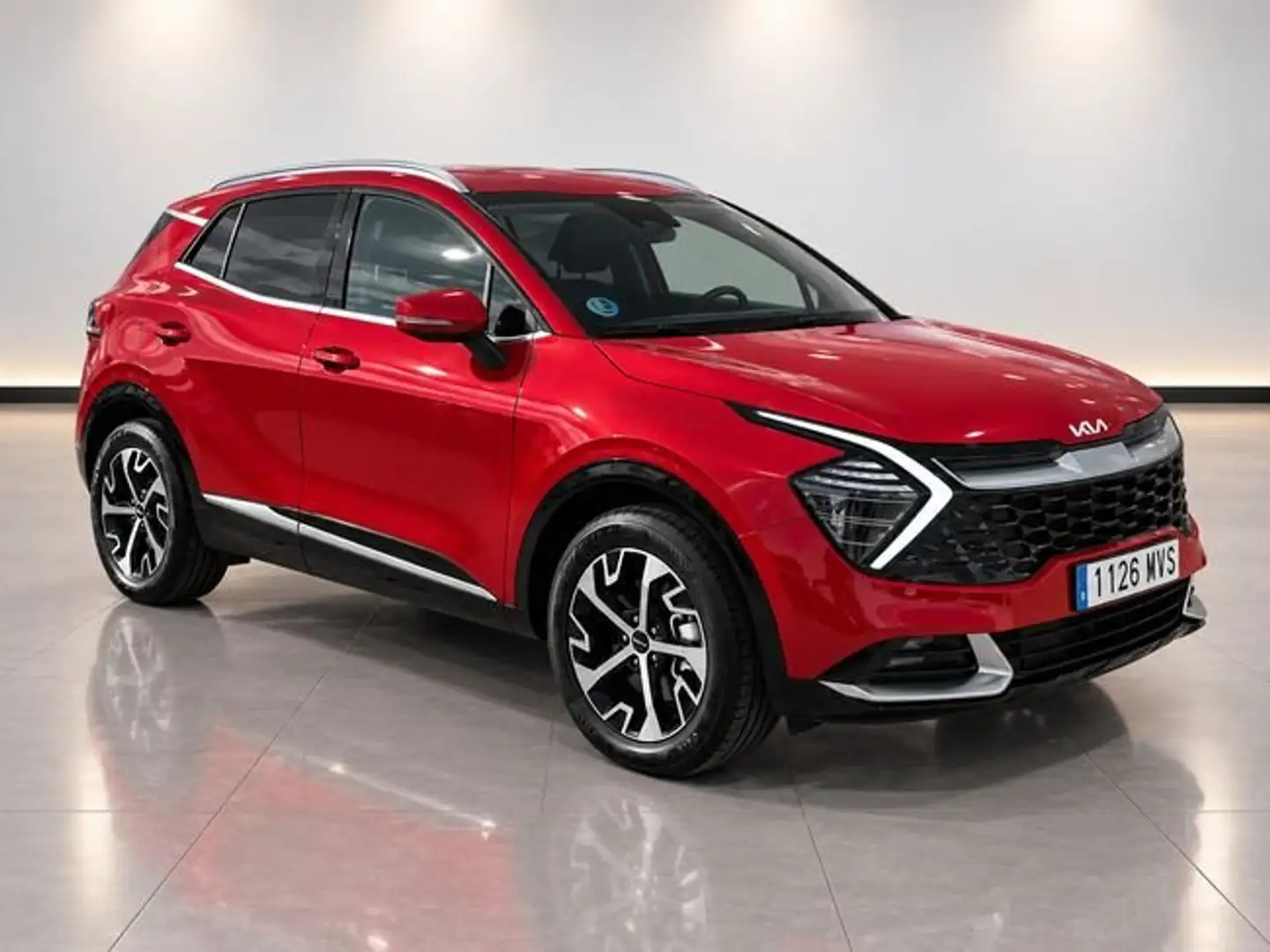 Kia Sportage 1.6 T-GDI HEV TECH AUTO 215 5P Rojo - 1