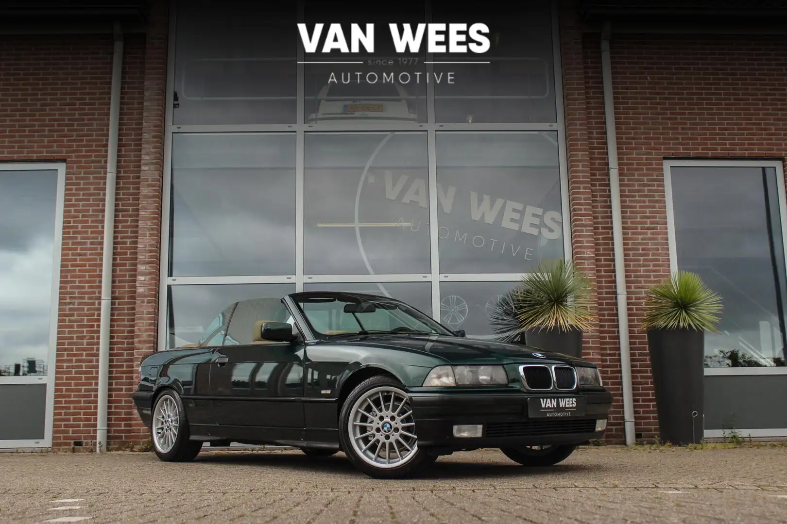 BMW 320 3-serie Cabrio 320i E36 Executive | NL auto | 6 ci Groen - 1