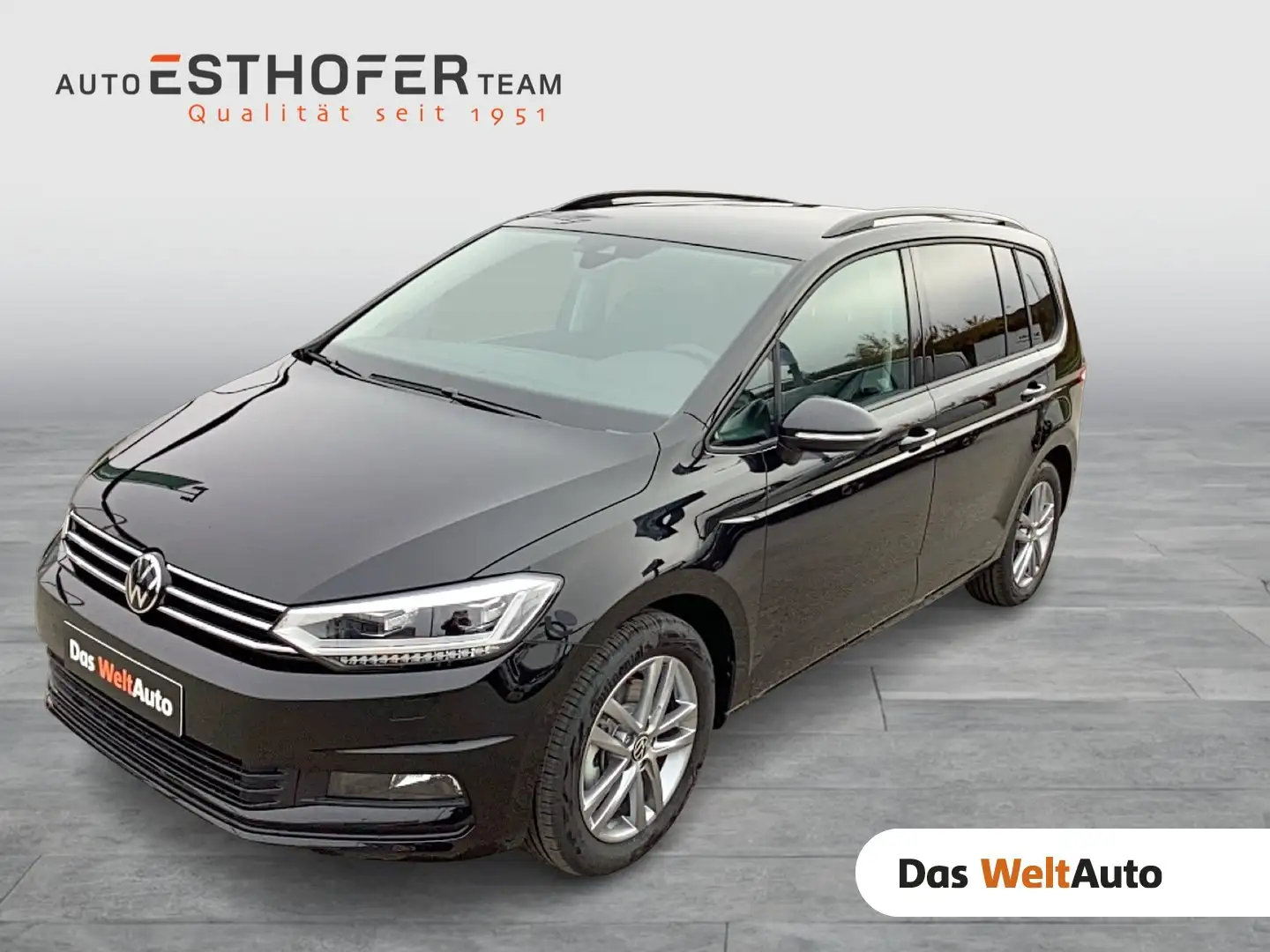 Volkswagen Touran Friends TSI DSG Schwarz - 1